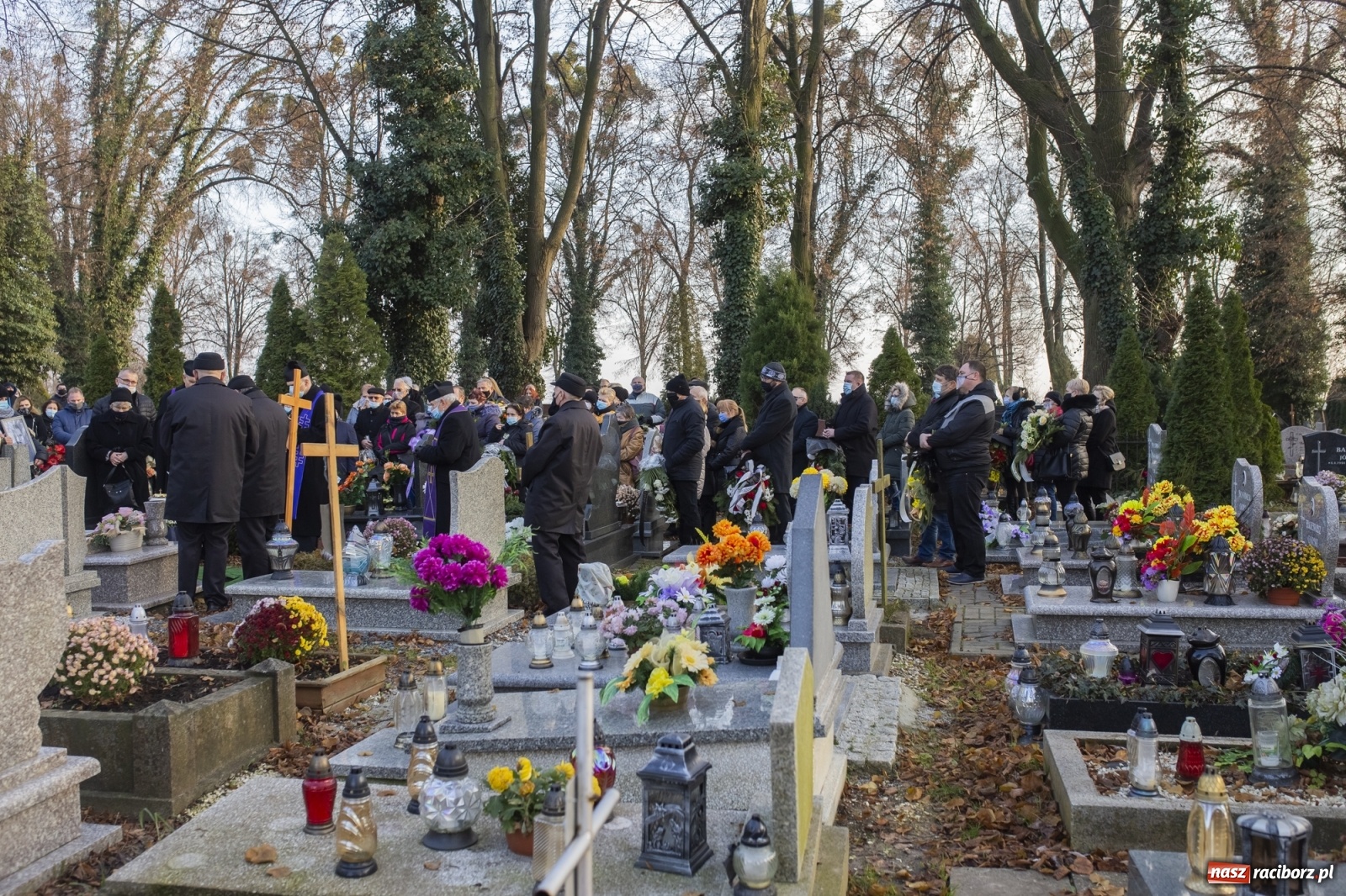 Zdjęcie w galerii na portalu naszraciborz.pl: Na Jeruzalem pożegnano śp. Jerzego Wiśniewskiego  wiadomości z regionu