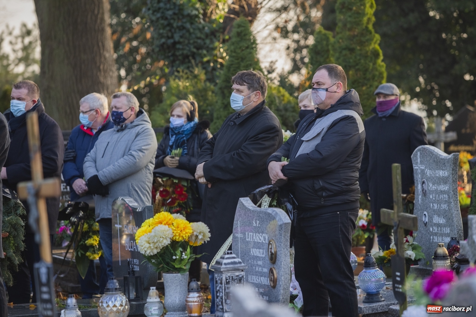 Zdjęcie w galerii na portalu naszraciborz.pl: Na Jeruzalem pożegnano śp. Jerzego Wiśniewskiego  wiadomości z regionu