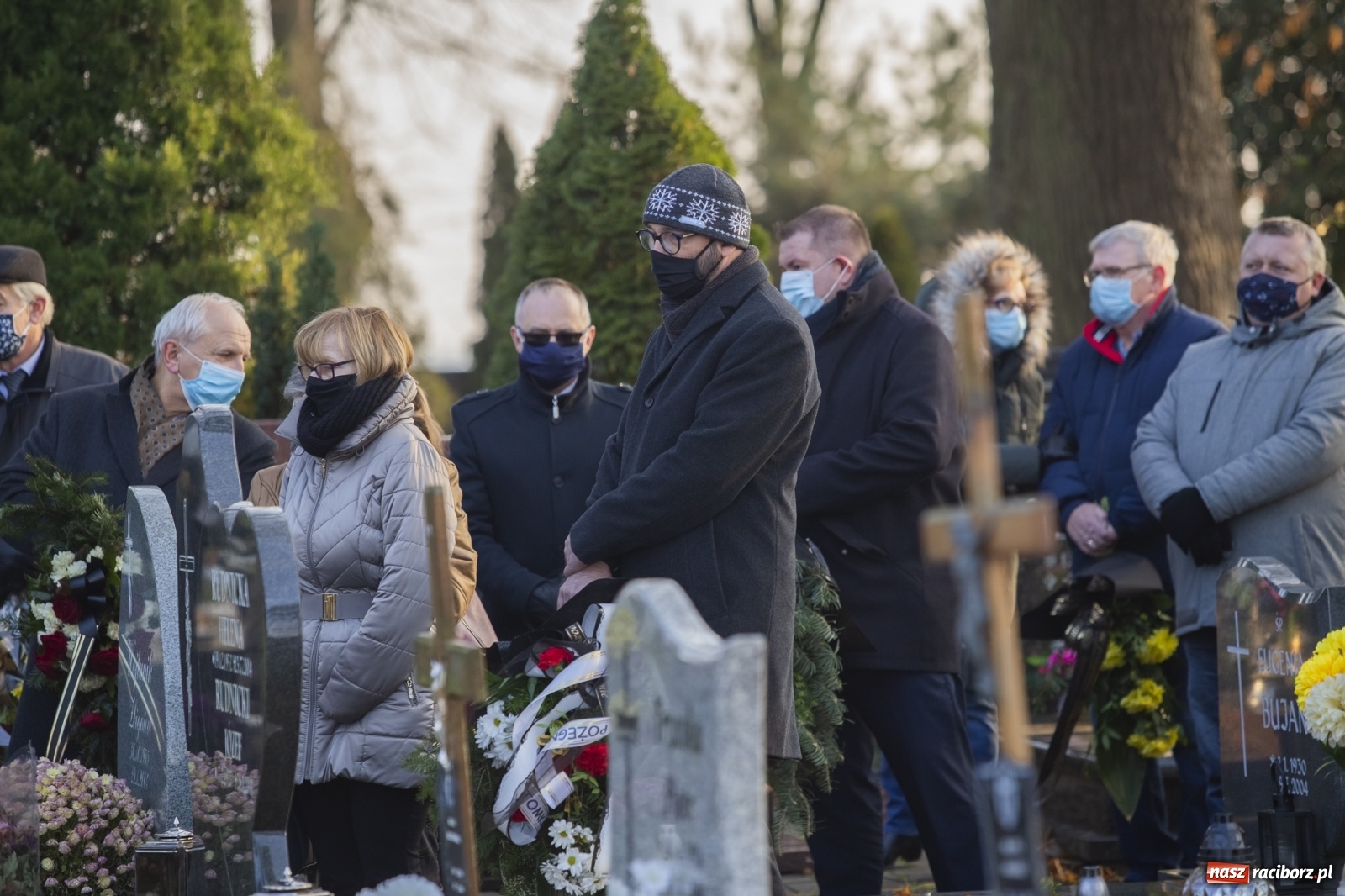 Zdjęcie w galerii na portalu naszraciborz.pl: Na Jeruzalem pożegnano śp. Jerzego Wiśniewskiego  wiadomości z regionu