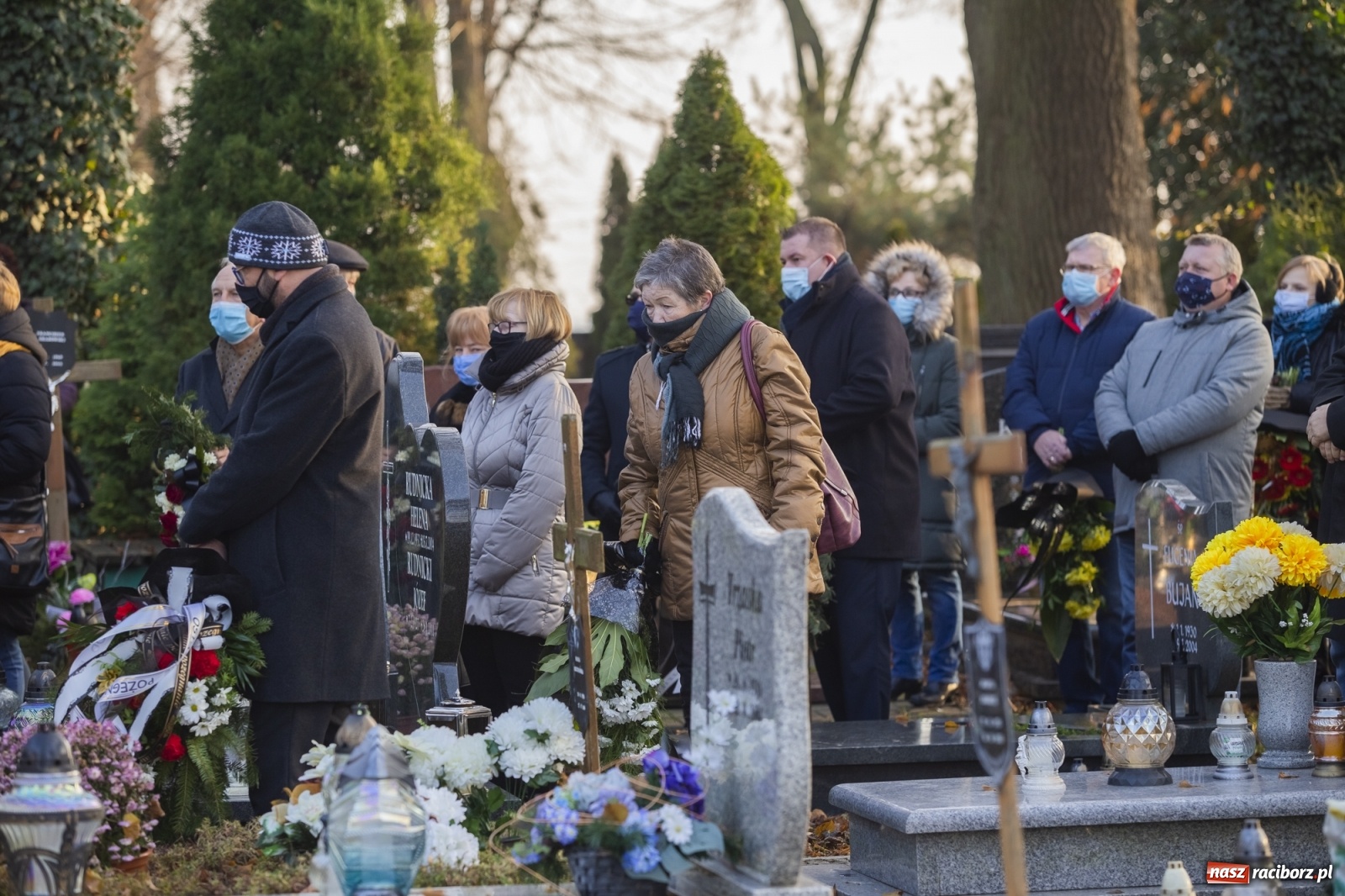 Zdjęcie w galerii na portalu naszraciborz.pl: Na Jeruzalem pożegnano śp. Jerzego Wiśniewskiego  wiadomości z regionu