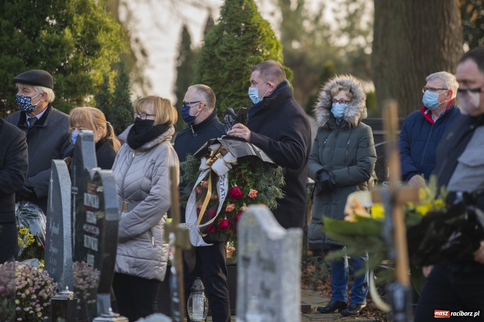 Zdjęcie w galerii na portalu naszraciborz.pl: Na Jeruzalem pożegnano śp. Jerzego Wiśniewskiego  wiadomości z regionu