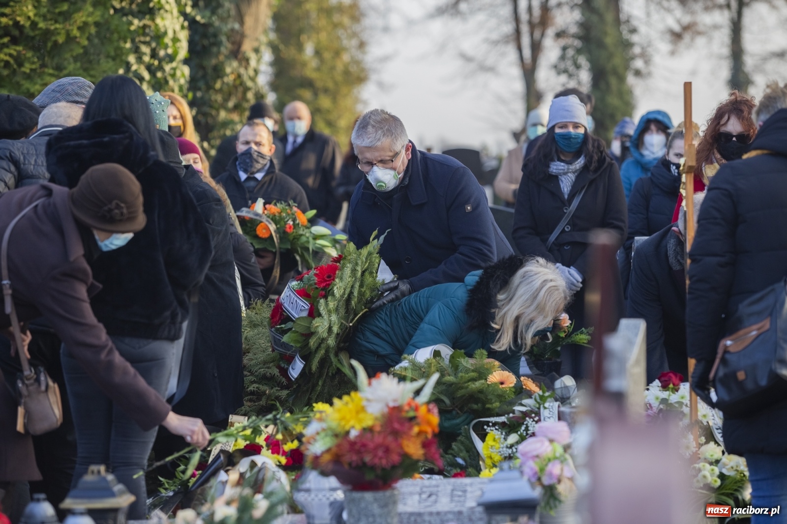 Zdjęcie w galerii na portalu naszraciborz.pl: Na Jeruzalem pożegnano śp. Jerzego Wiśniewskiego  wiadomości z regionu