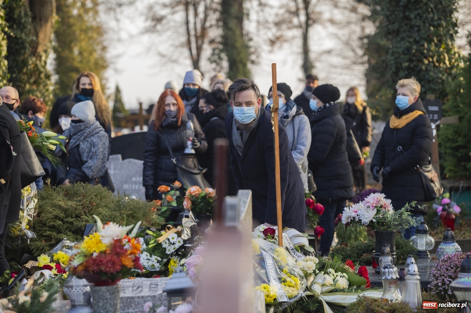 Zdjęcie w galerii na portalu naszraciborz.pl: Na Jeruzalem pożegnano śp. Jerzego Wiśniewskiego  wiadomości z regionu
