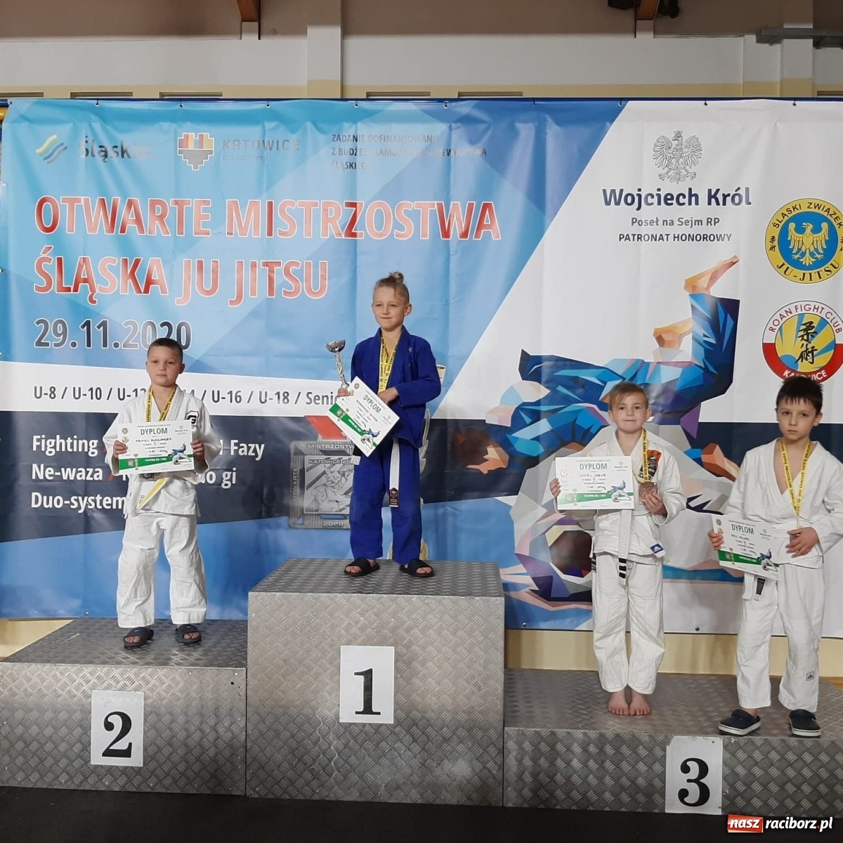 Zdjęcie w galerii na portalu naszraciborz.pl: Sparta Fight Club na mistrzostwach Śląska w Katowicach wiadomości z regionu