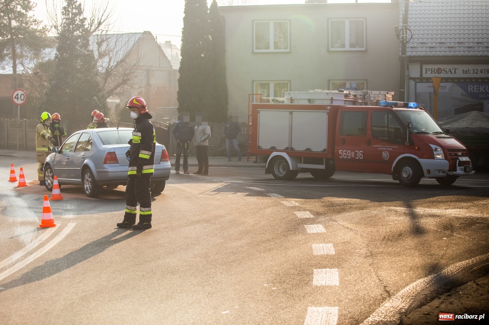Zdjęcie w galerii na portalu naszraciborz.pl: Korczaka-Hulczyńska. Kierowca ciągnika ukarany mandatem wiadomości z regionu