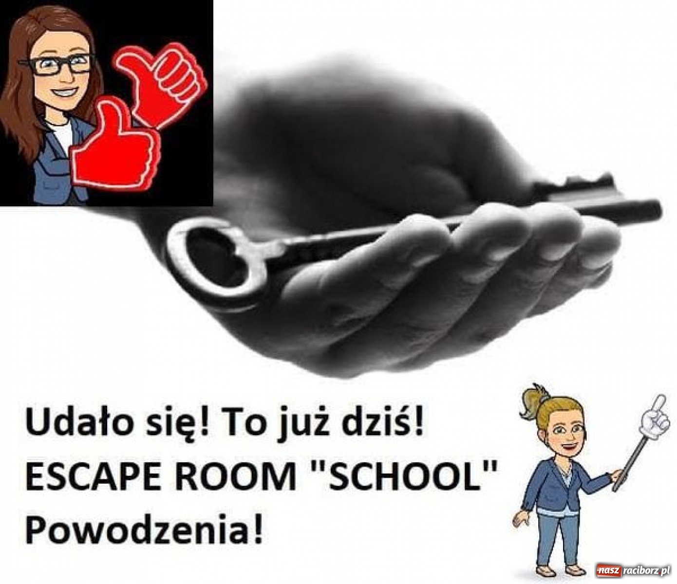 Zdjęcie w galerii na portalu naszraciborz.pl: Internetowy escape room w Szkole Podstawowej nr 2  wiadomości z regionu