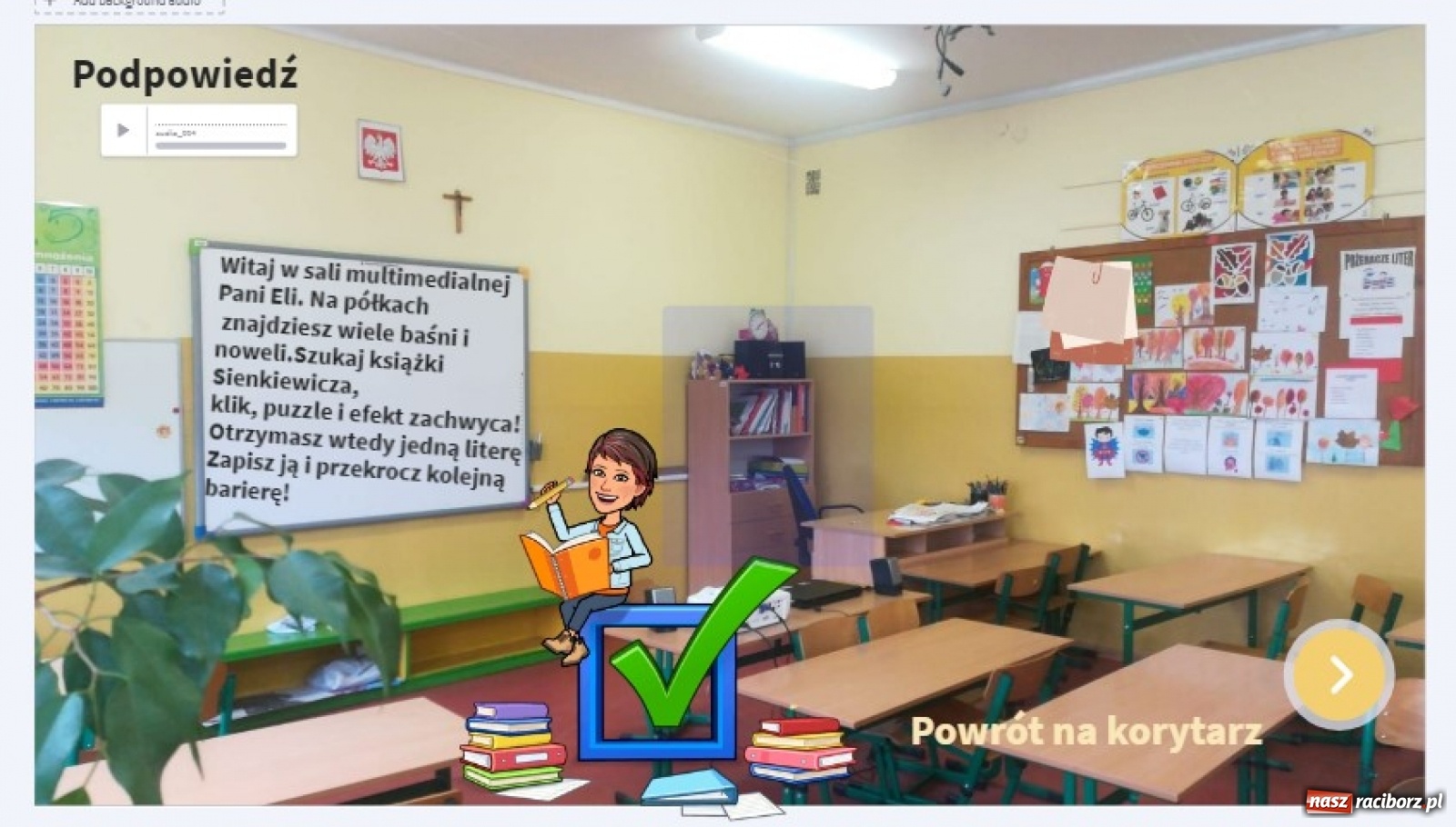 Zdjęcie w galerii na portalu naszraciborz.pl: Internetowy escape room w Szkole Podstawowej nr 2  wiadomości z regionu