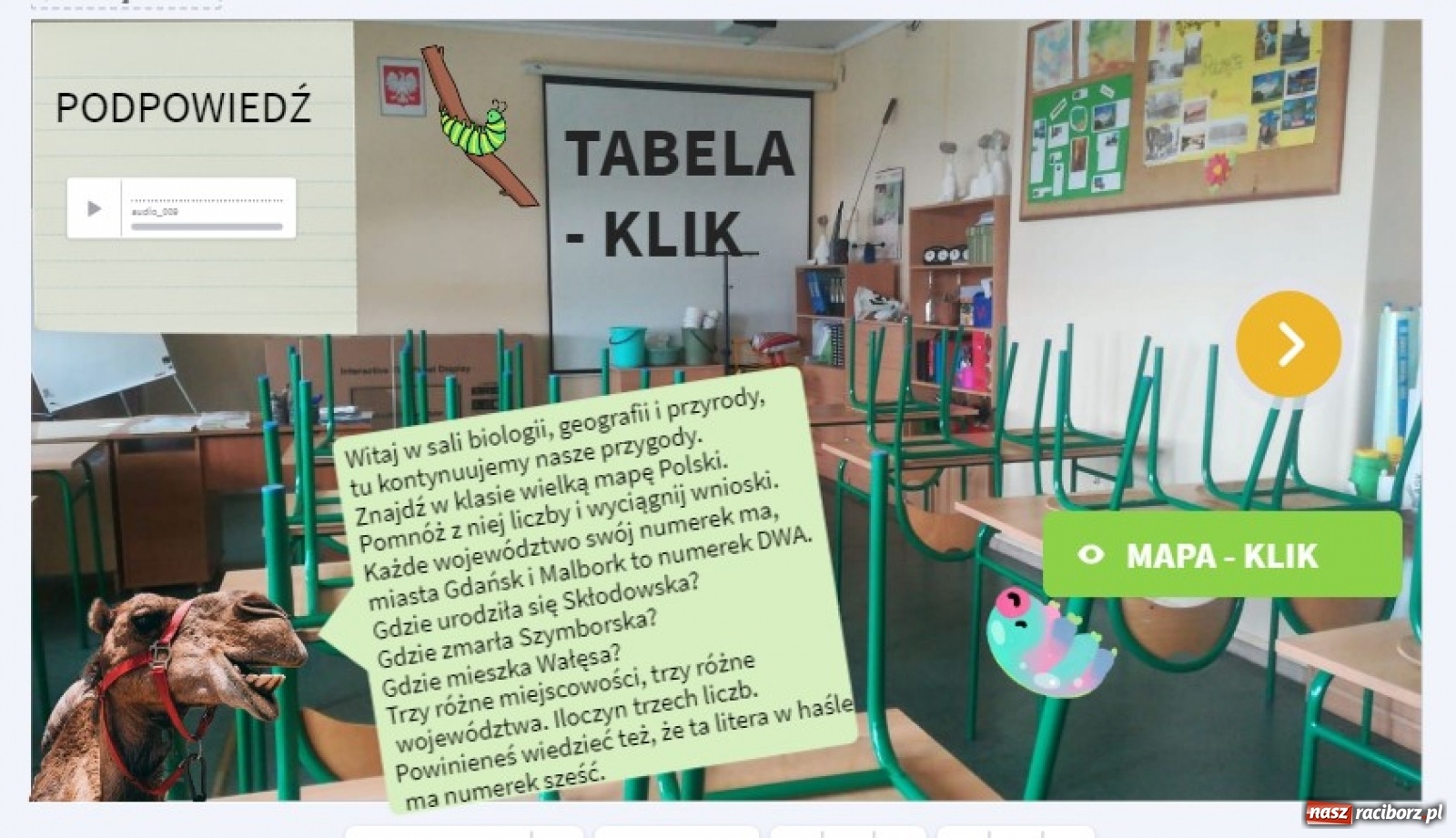 Zdjęcie w galerii na portalu naszraciborz.pl: Internetowy escape room w Szkole Podstawowej nr 2  wiadomości z regionu