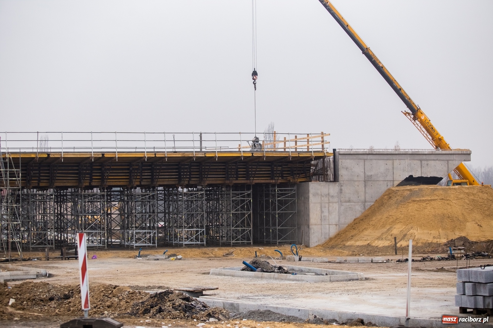 Zdjęcie w galerii na portalu naszraciborz.pl: Raport z budowy wschodniej obwodnicy [5.12] wiadomości z regionu