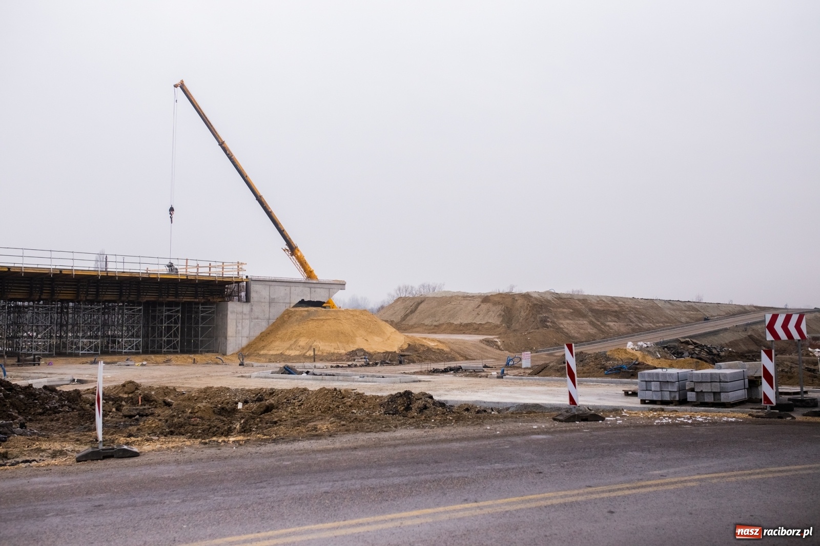 Zdjęcie w galerii na portalu naszraciborz.pl: Raport z budowy wschodniej obwodnicy [5.12] wiadomości z regionu