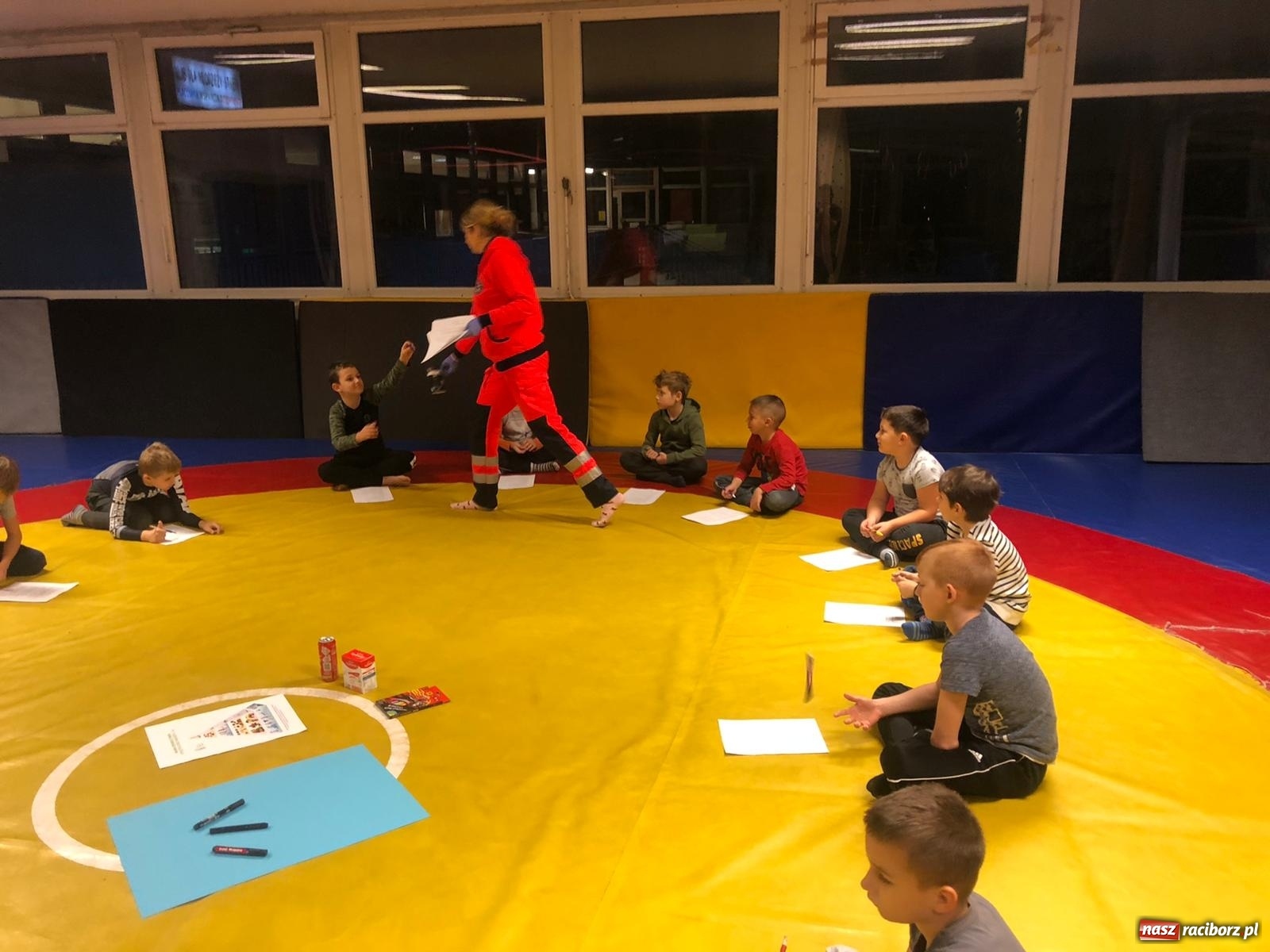 Zdjęcie w galerii na portalu naszraciborz.pl: Zajęcia profilaktyczne dla dzieci w Klubie Łamator wiadomości z regionu