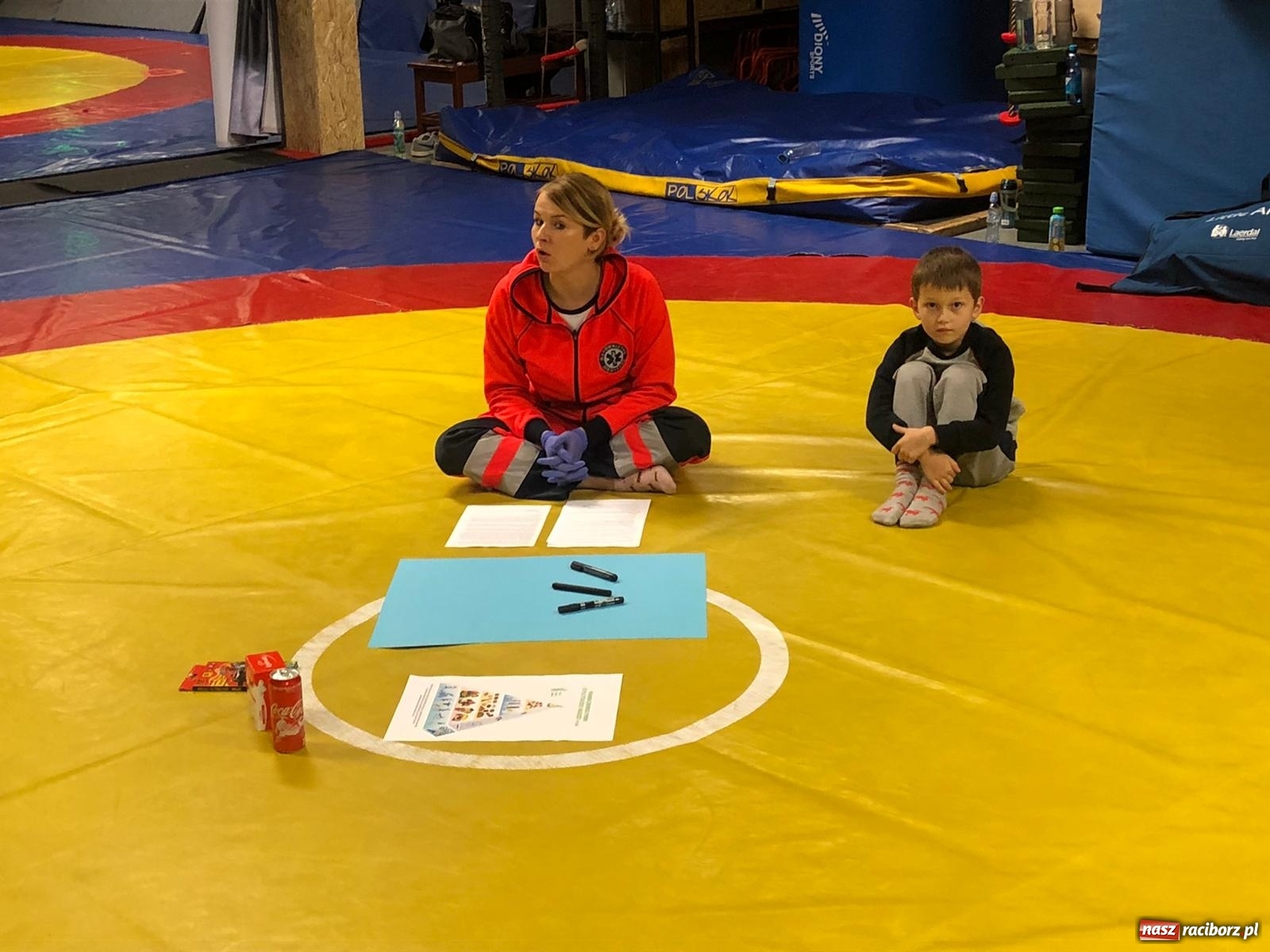 Zdjęcie w galerii na portalu naszraciborz.pl: Zajęcia profilaktyczne dla dzieci w Klubie Łamator wiadomości z regionu