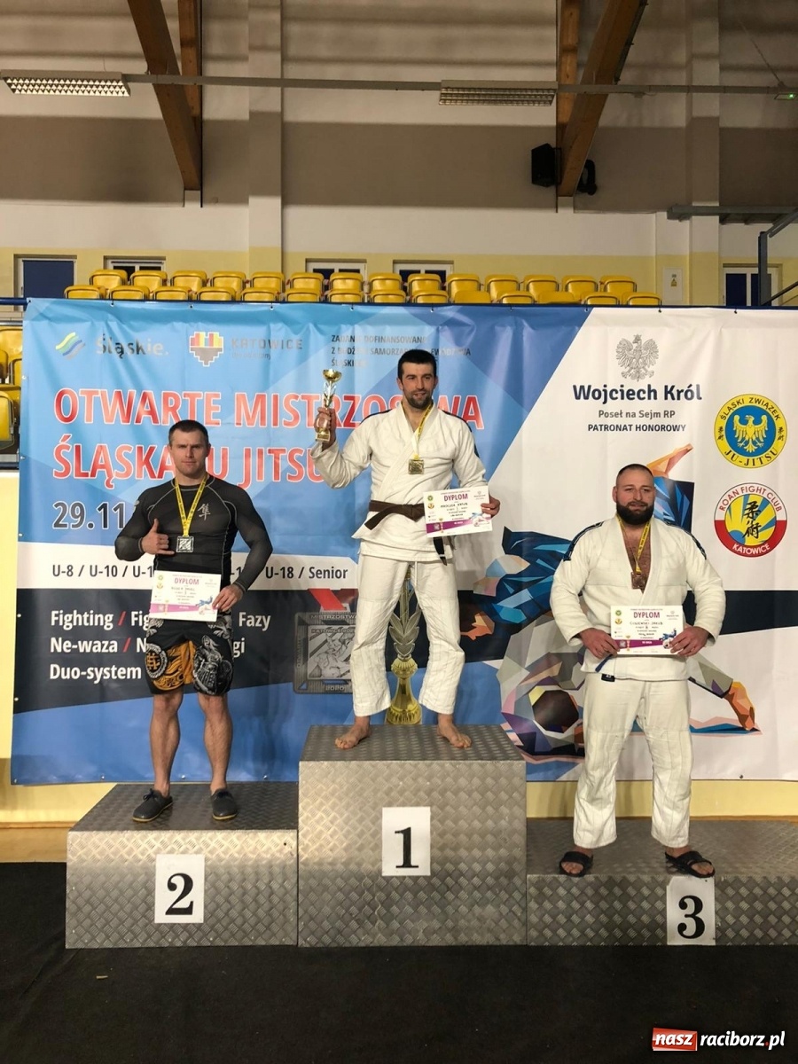 Zdjęcie w galerii na portalu naszraciborz.pl: Worek medali Łamatorów na Mistrzostwach Śląska w Ju Jitsu wiadomości z regionu