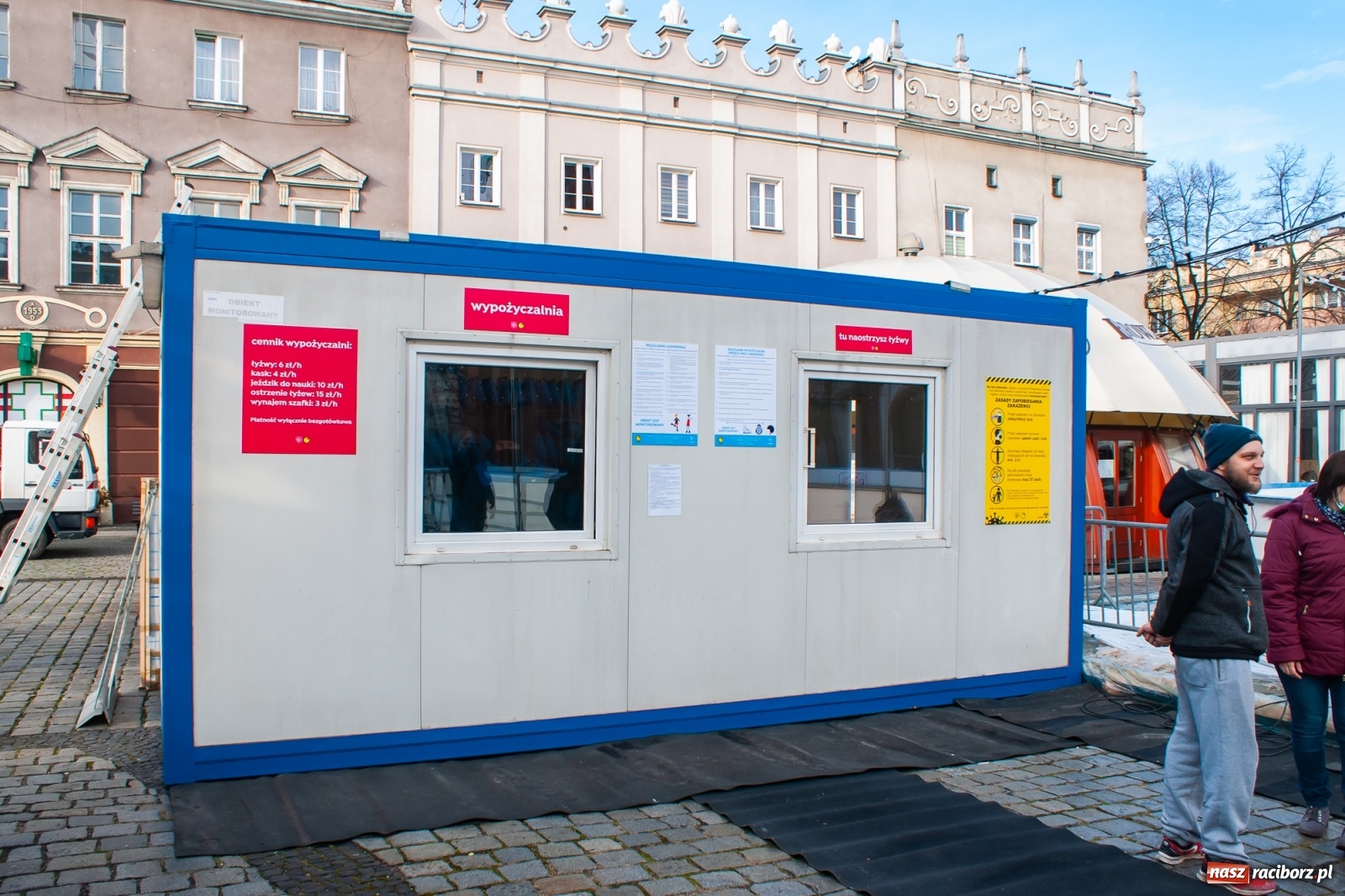 Zdjęcie w galerii na portalu naszraciborz.pl: Królewski test raciborskiego lodowiska [FOTO i WIDEO] wiadomości z regionu