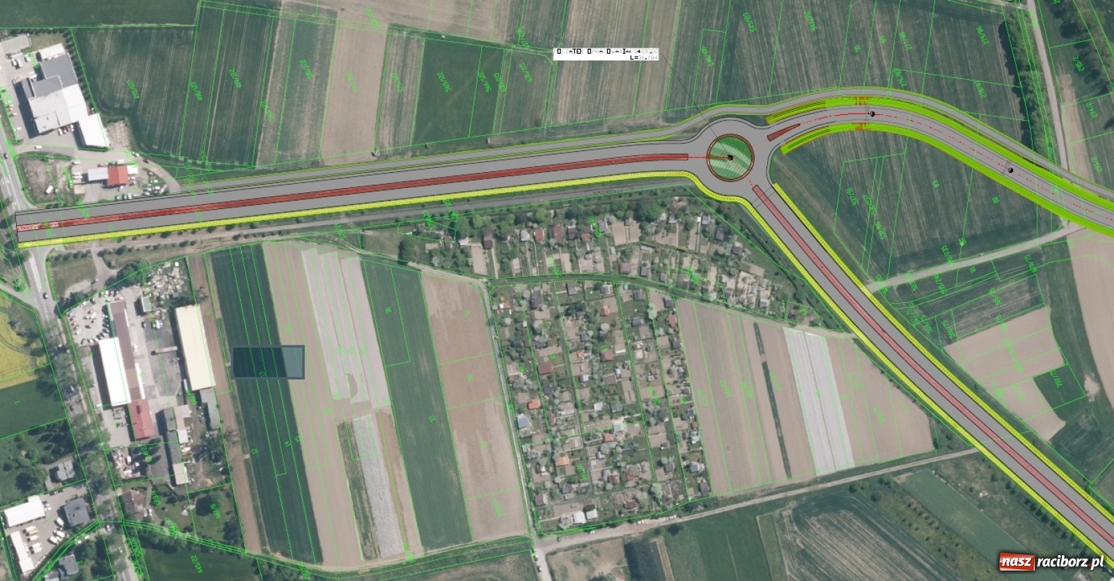 Zdjęcie w galerii na portalu naszraciborz.pl: Piaskowa będzie miejscem połączenia obwodnic wiadomości z regionu