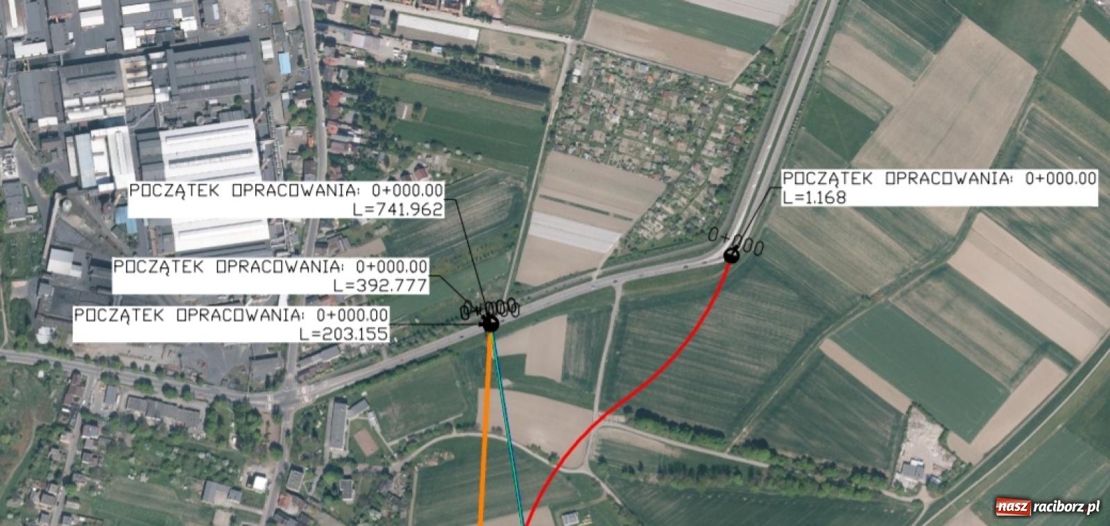 Zdjęcie w galerii na portalu naszraciborz.pl: Piaskowa będzie miejscem połączenia obwodnic wiadomości z regionu