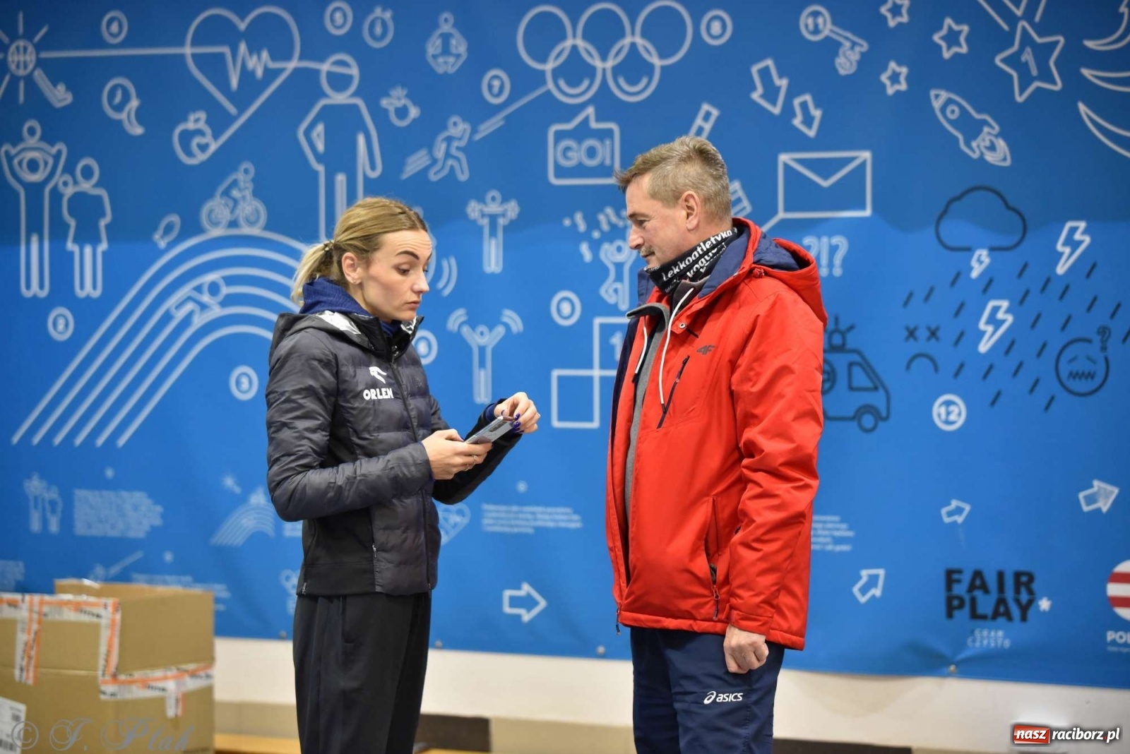 Zdjęcie w galerii na portalu naszraciborz.pl: Justyna Święty-Ersetic zrobiła niespodziankę młodym lekkoatletom wiadomości z regionu