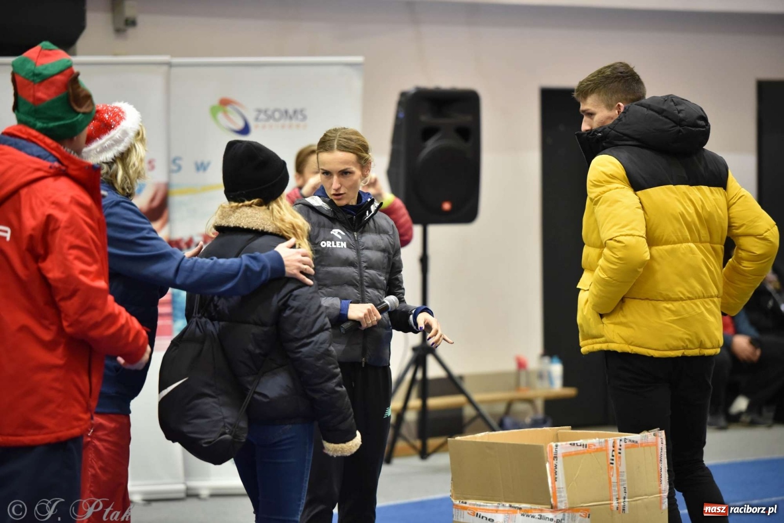 Zdjęcie w galerii na portalu naszraciborz.pl: Justyna Święty-Ersetic zrobiła niespodziankę młodym lekkoatletom wiadomości z regionu
