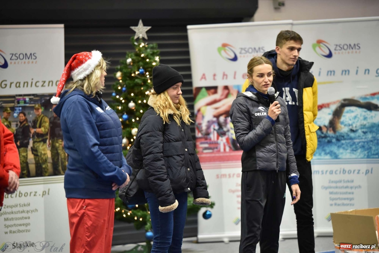 Zdjęcie w galerii na portalu naszraciborz.pl: Justyna Święty-Ersetic zrobiła niespodziankę młodym lekkoatletom wiadomości z regionu