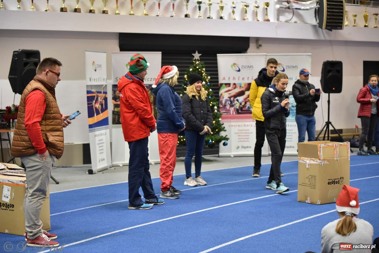 Zdjęcie w galerii na portalu naszraciborz.pl: Justyna Święty-Ersetic zrobiła niespodziankę młodym lekkoatletom wiadomości z regionu