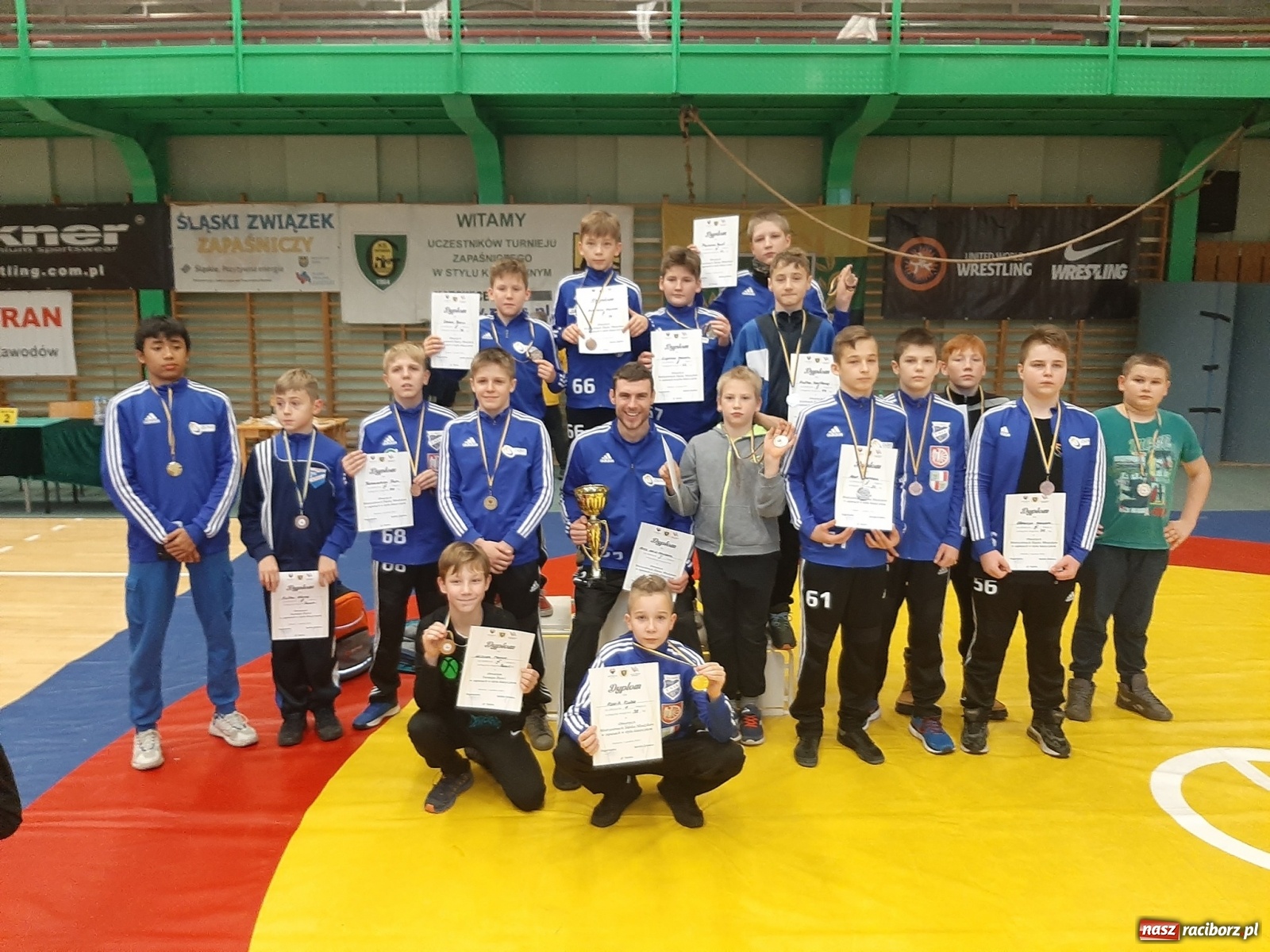 Zdjęcie w galerii na portalu naszraciborz.pl: Worek medali dla unitów na Mistrzostwach Śląska wiadomości z regionu