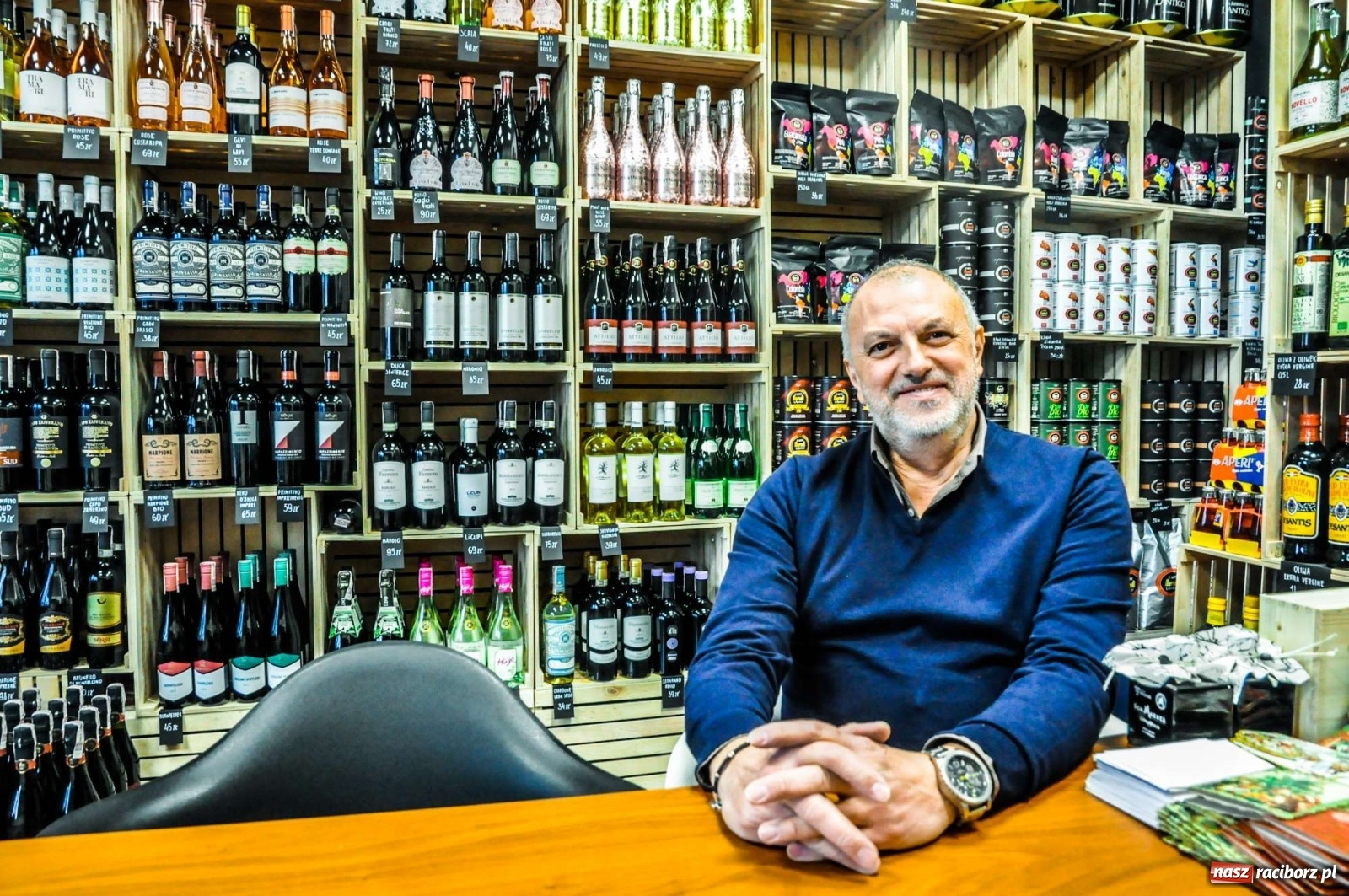 Zdjęcie w galerii na portalu naszraciborz.pl: W Raciborzu otwarto włoskie delikatesy [FOTO] wiadomości z regionu