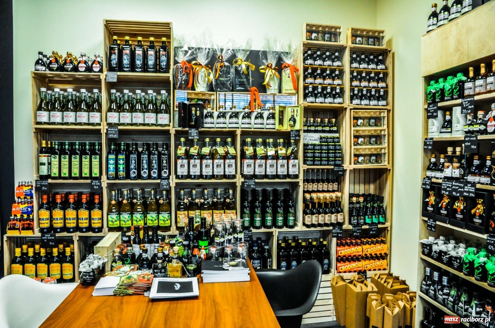 Zdjęcie w galerii na portalu naszraciborz.pl: W Raciborzu otwarto włoskie delikatesy [FOTO] wiadomości z regionu