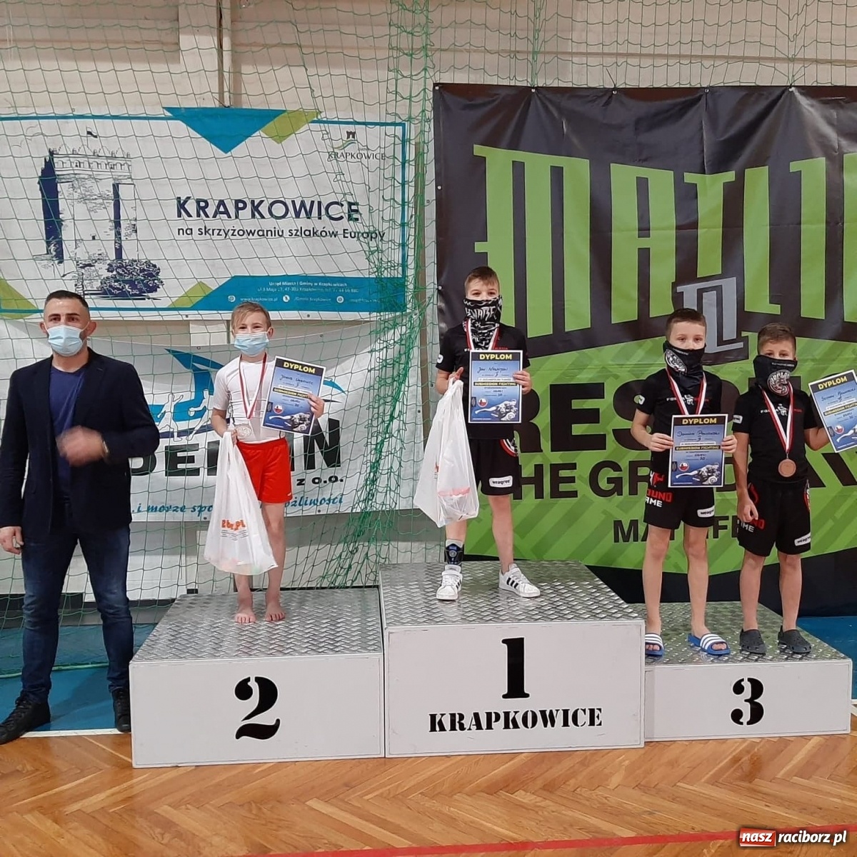 Zdjęcie w galerii na portalu naszraciborz.pl: Dobry występ Spartan na turnieju w Krapkowicach wiadomości z regionu