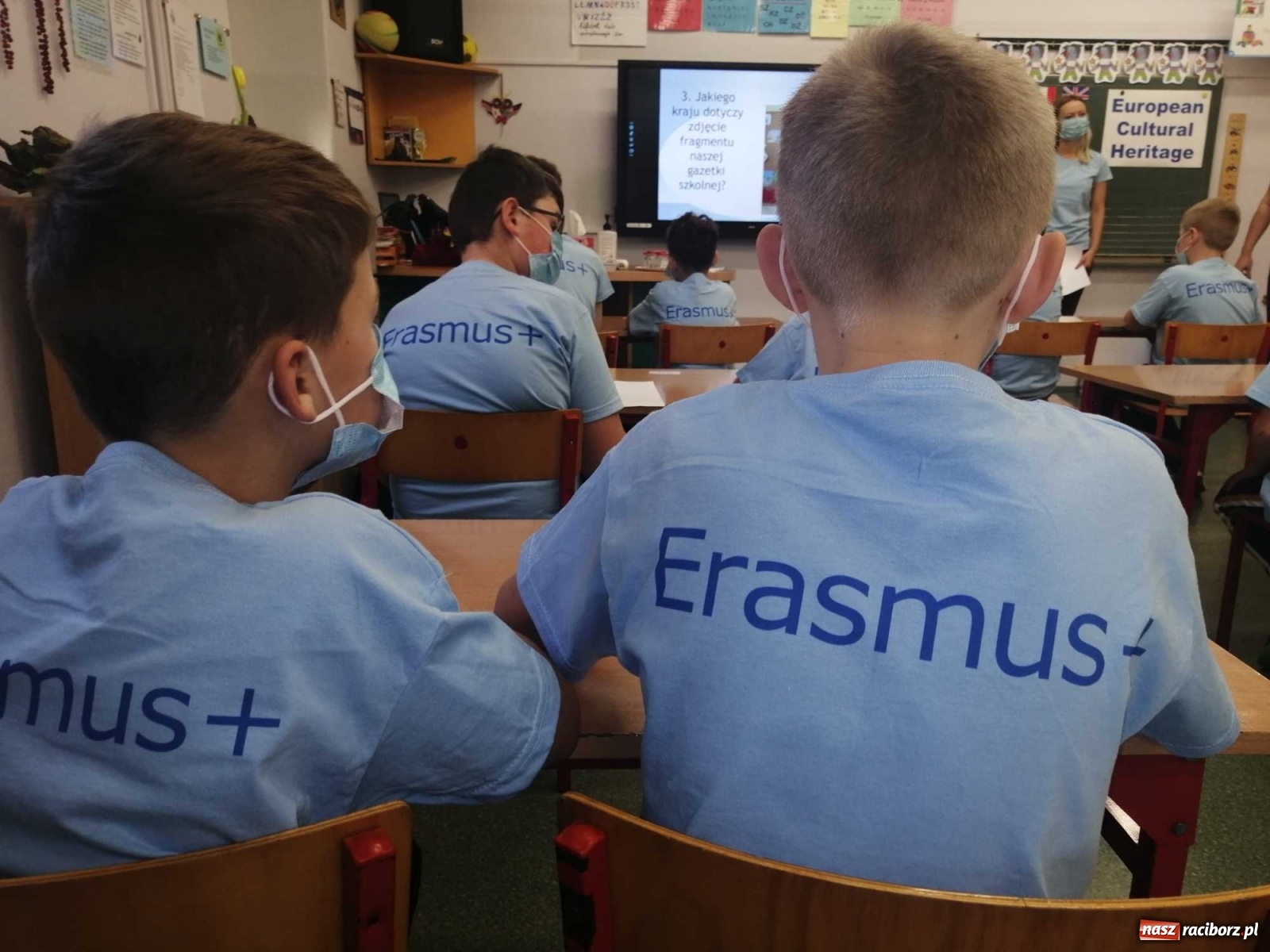 Zdjęcie w galerii na portalu naszraciborz.pl: Dni Erasmus+ w ZSP w Brzeźnicy wiadomości z regionu