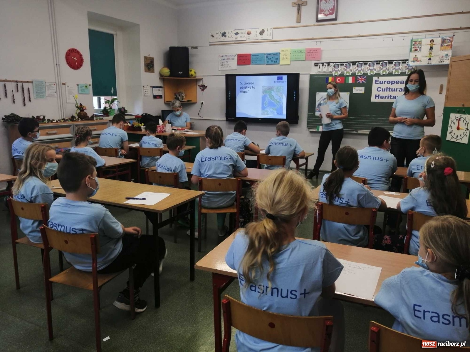 Zdjęcie w galerii na portalu naszraciborz.pl: Dni Erasmus+ w ZSP w Brzeźnicy wiadomości z regionu