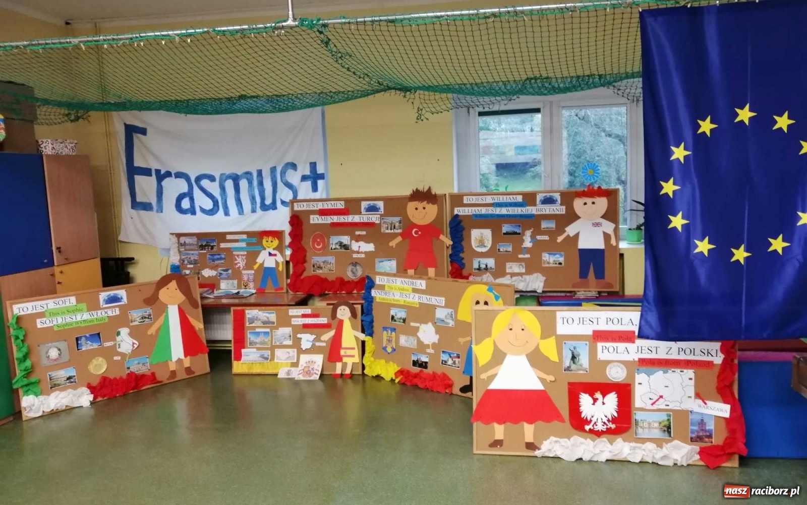 Zdjęcie w galerii na portalu naszraciborz.pl: Dni Erasmus+ w ZSP w Brzeźnicy wiadomości z regionu