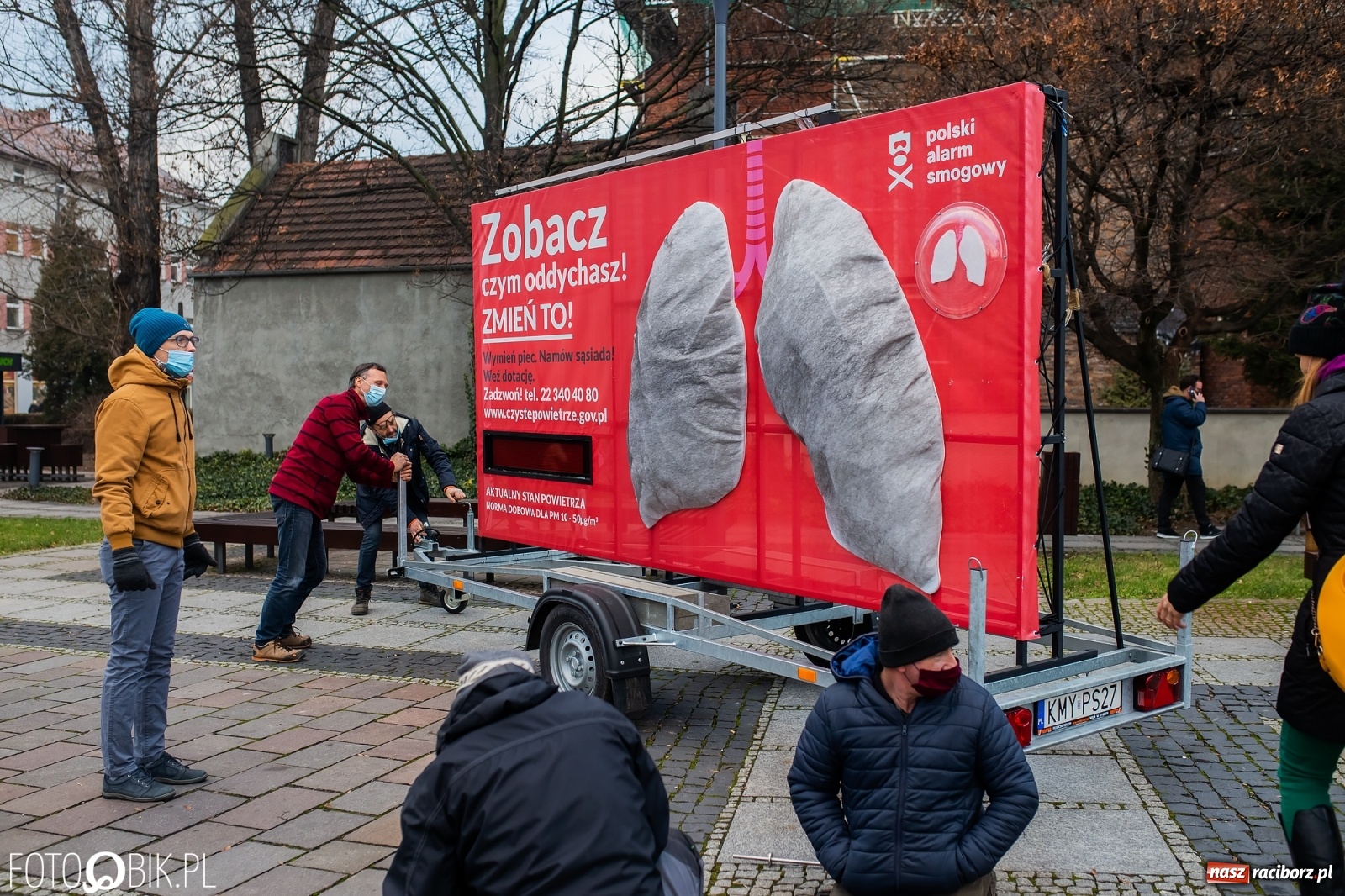 Zdjęcie w galerii na portalu naszraciborz.pl: Sztuczne płuca pokażą, czym oddychają raciborzanie [FOTO i WIDEO] wiadomości z regionu