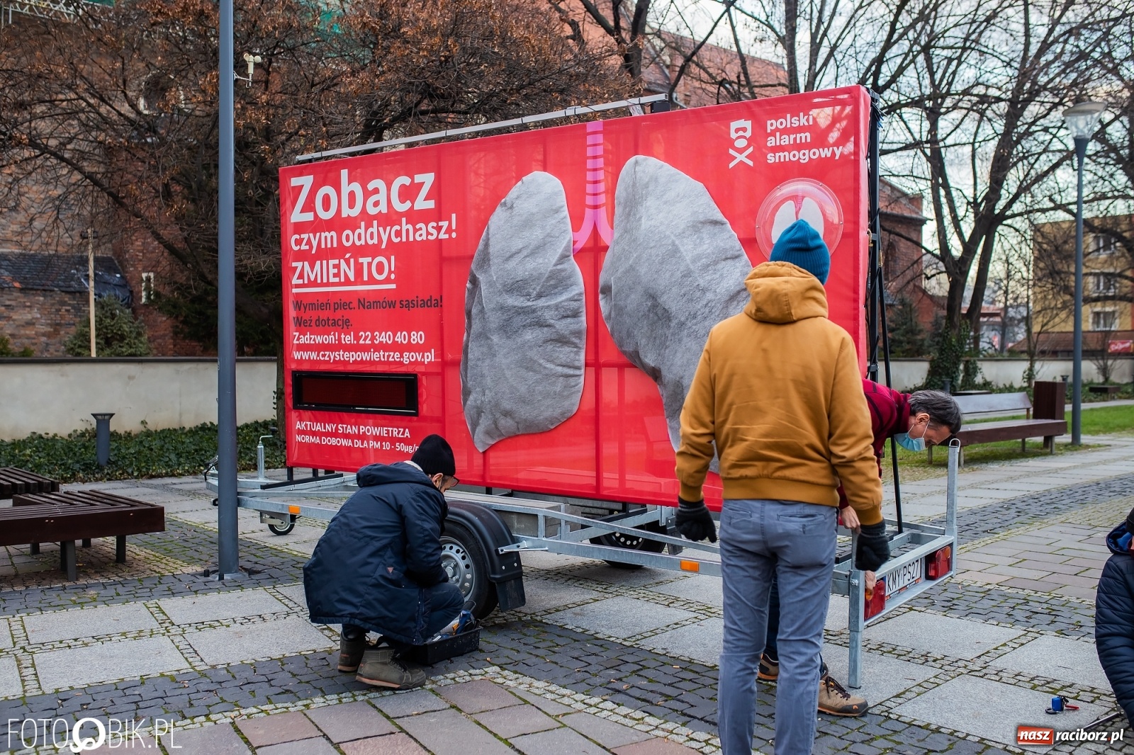 Zdjęcie w galerii na portalu naszraciborz.pl: Sztuczne płuca pokażą, czym oddychają raciborzanie [FOTO i WIDEO] wiadomości z regionu