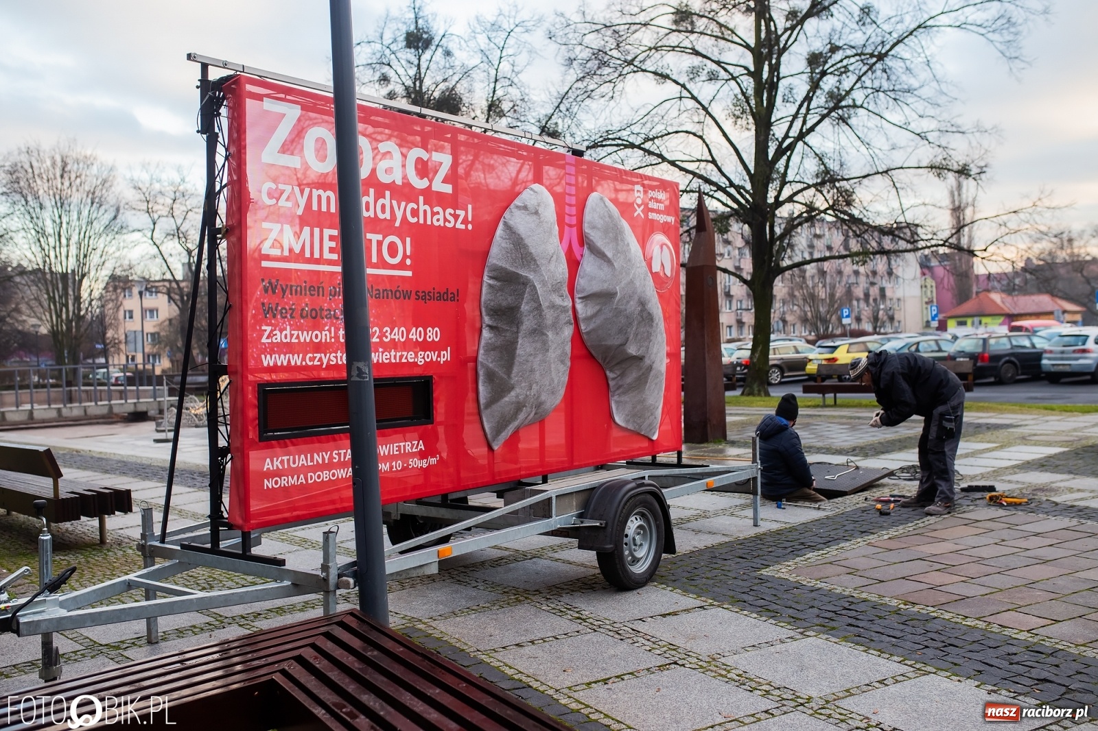 Zdjęcie w galerii na portalu naszraciborz.pl: Sztuczne płuca pokażą, czym oddychają raciborzanie [FOTO i WIDEO] wiadomości z regionu