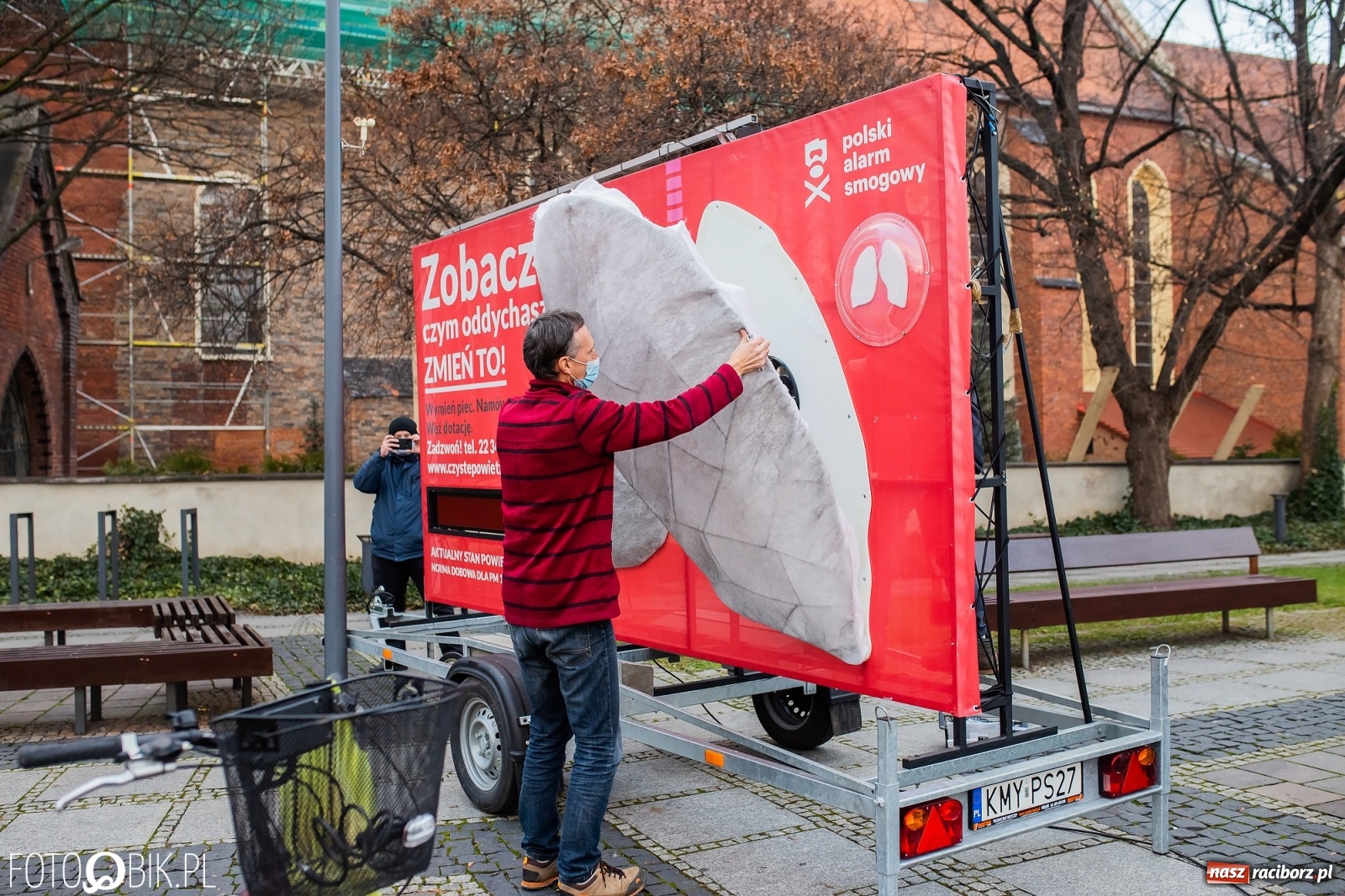 Zdjęcie w galerii na portalu naszraciborz.pl: Sztuczne płuca pokażą, czym oddychają raciborzanie [FOTO i WIDEO] wiadomości z regionu