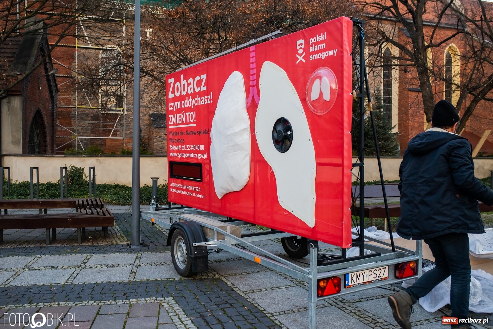 Zdjęcie w galerii na portalu naszraciborz.pl: Sztuczne płuca pokażą, czym oddychają raciborzanie [FOTO i WIDEO] wiadomości z regionu