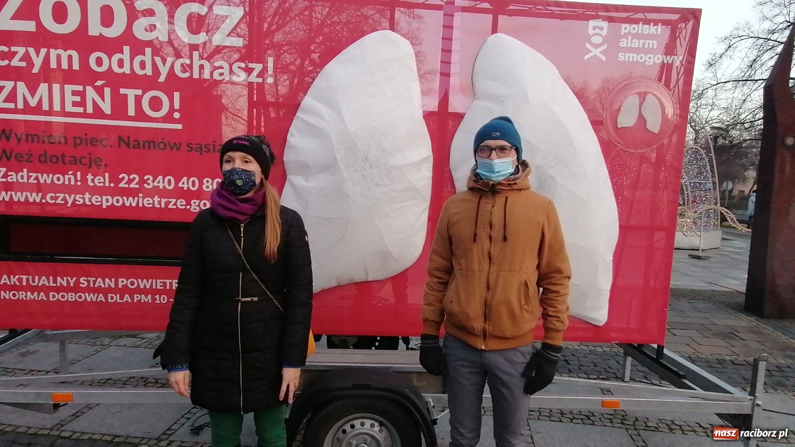 Zdjęcie w galerii na portalu naszraciborz.pl: Sztuczne płuca pokażą, czym oddychają raciborzanie [FOTO i WIDEO] wiadomości z regionu