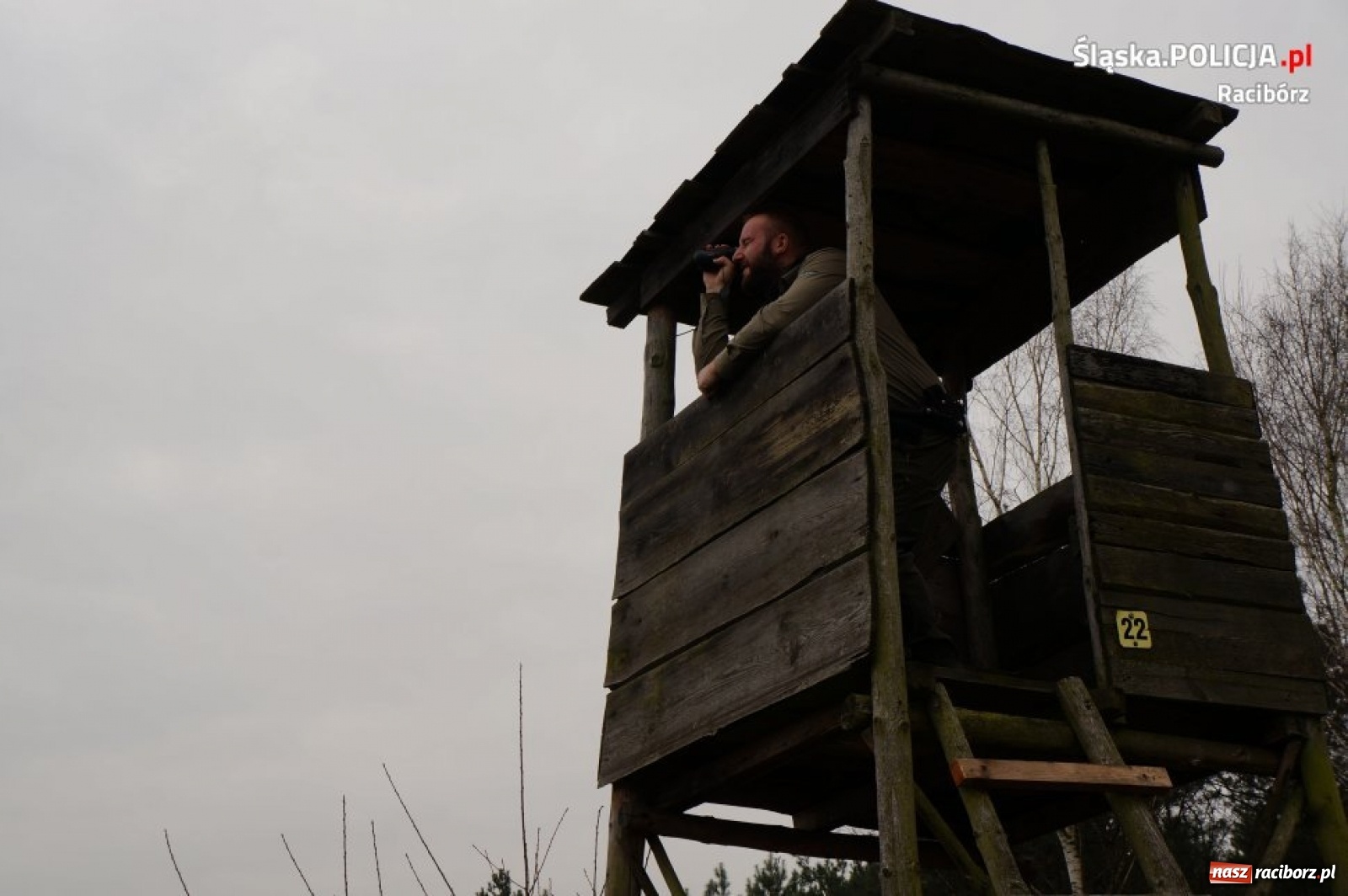 Zdjęcie w galerii na portalu naszraciborz.pl: Kuźniańscy policjanci i strażnicy leśni na wspólnych patrolach wiadomości z regionu