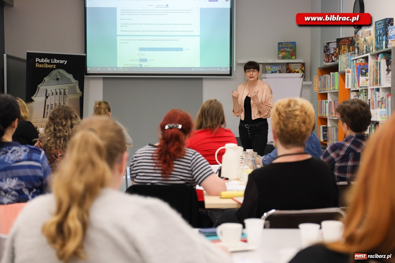 Zdjęcie w galerii na portalu naszraciborz.pl: Kreatywny bibliotekarz. Projekt raciborskiej książnicy dobiegł końca wiadomości z regionu