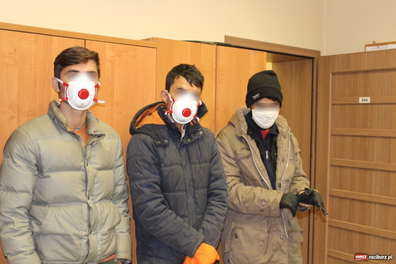 Zdjęcie w galerii na portalu naszraciborz.pl: Nielegalni imigranci w transporcie świątecznych choinek wiadomości z regionu