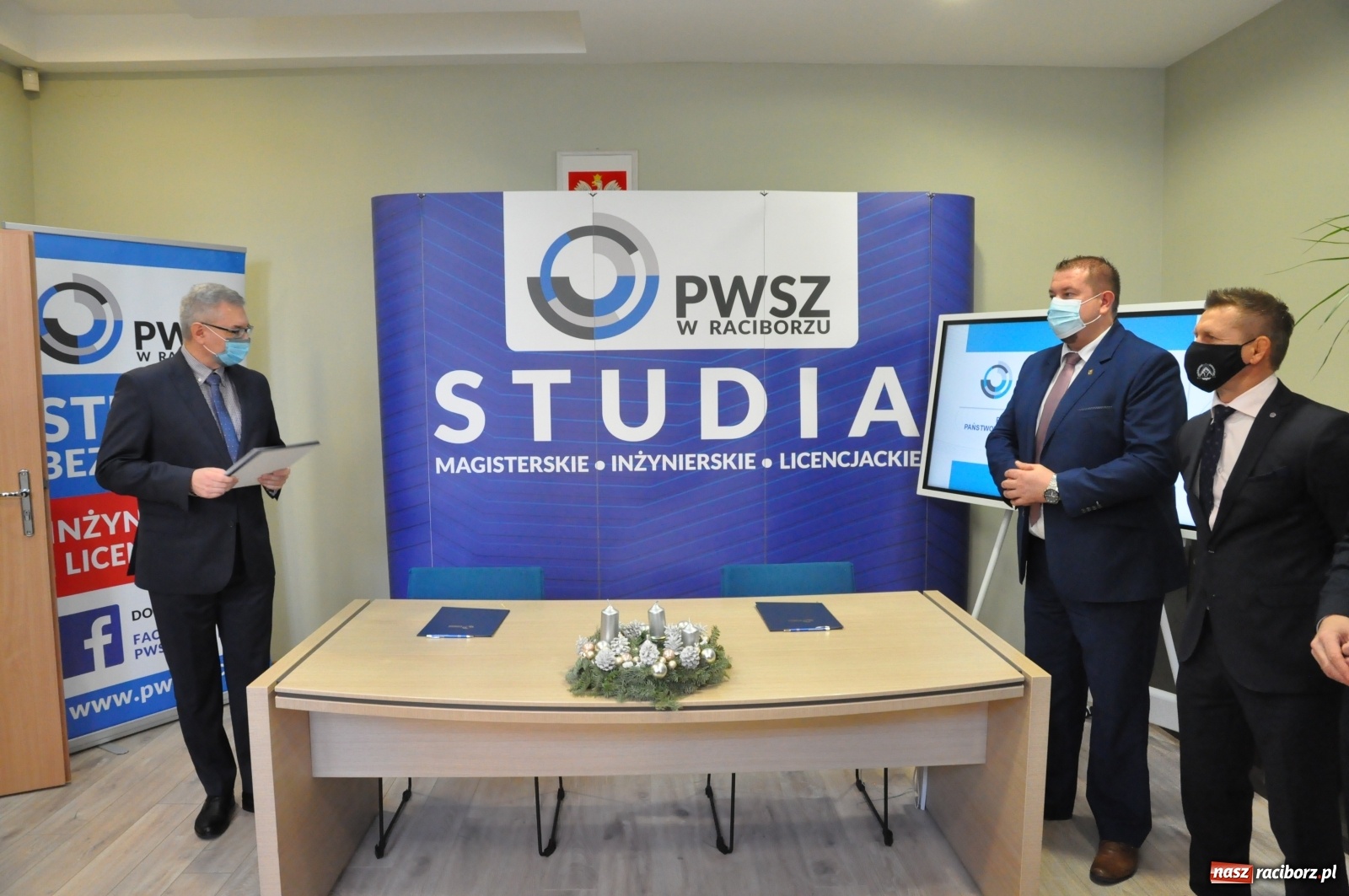 Zdjęcie w galerii na portalu naszraciborz.pl: Raciborska PWSZ współpracuje z Polskim Związkiem Zapaśniczym [FOTO i WIDEO] wiadomości z regionu