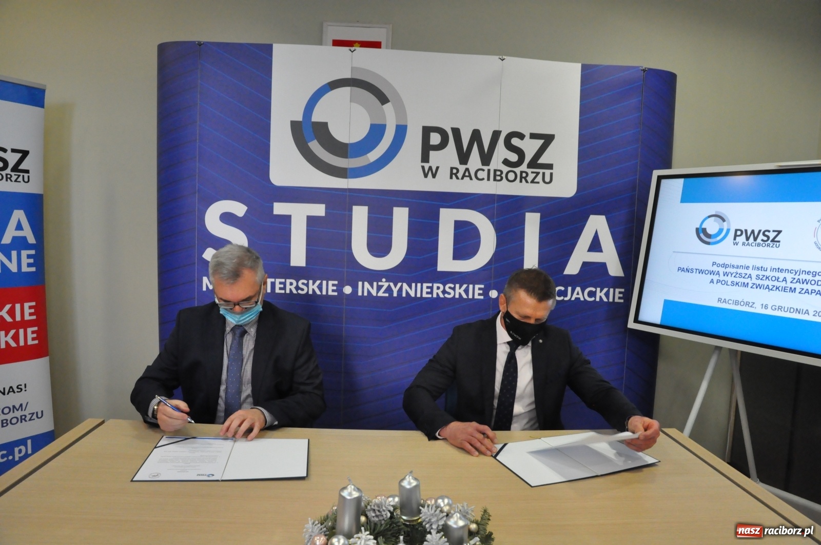 Zdjęcie w galerii na portalu naszraciborz.pl: Raciborska PWSZ współpracuje z Polskim Związkiem Zapaśniczym [FOTO i WIDEO] wiadomości z regionu