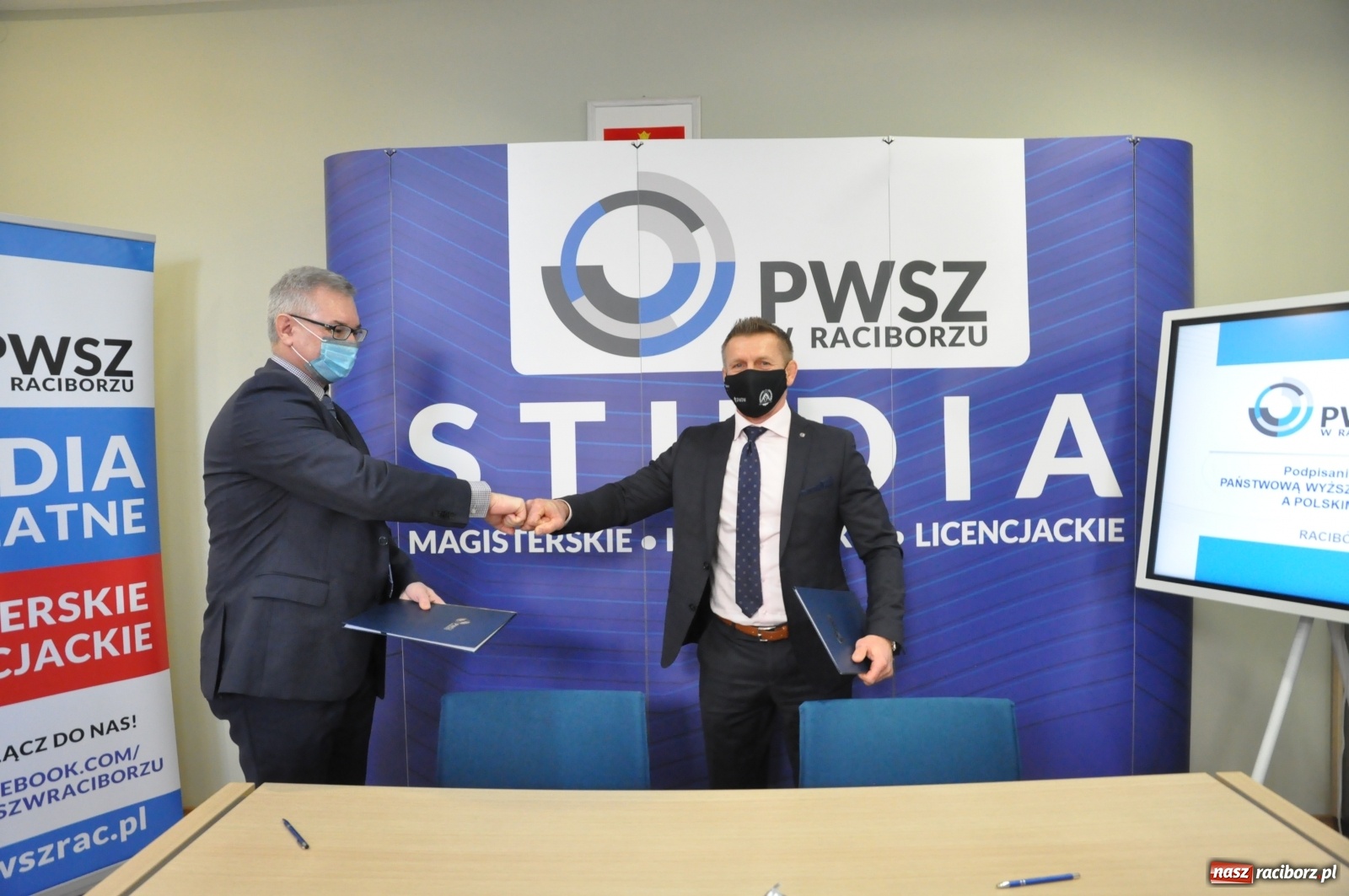 Zdjęcie w galerii na portalu naszraciborz.pl: Raciborska PWSZ współpracuje z Polskim Związkiem Zapaśniczym [FOTO i WIDEO] wiadomości z regionu