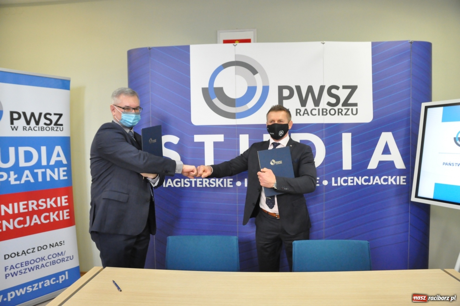 Zdjęcie w galerii na portalu naszraciborz.pl: Raciborska PWSZ współpracuje z Polskim Związkiem Zapaśniczym [FOTO i WIDEO] wiadomości z regionu