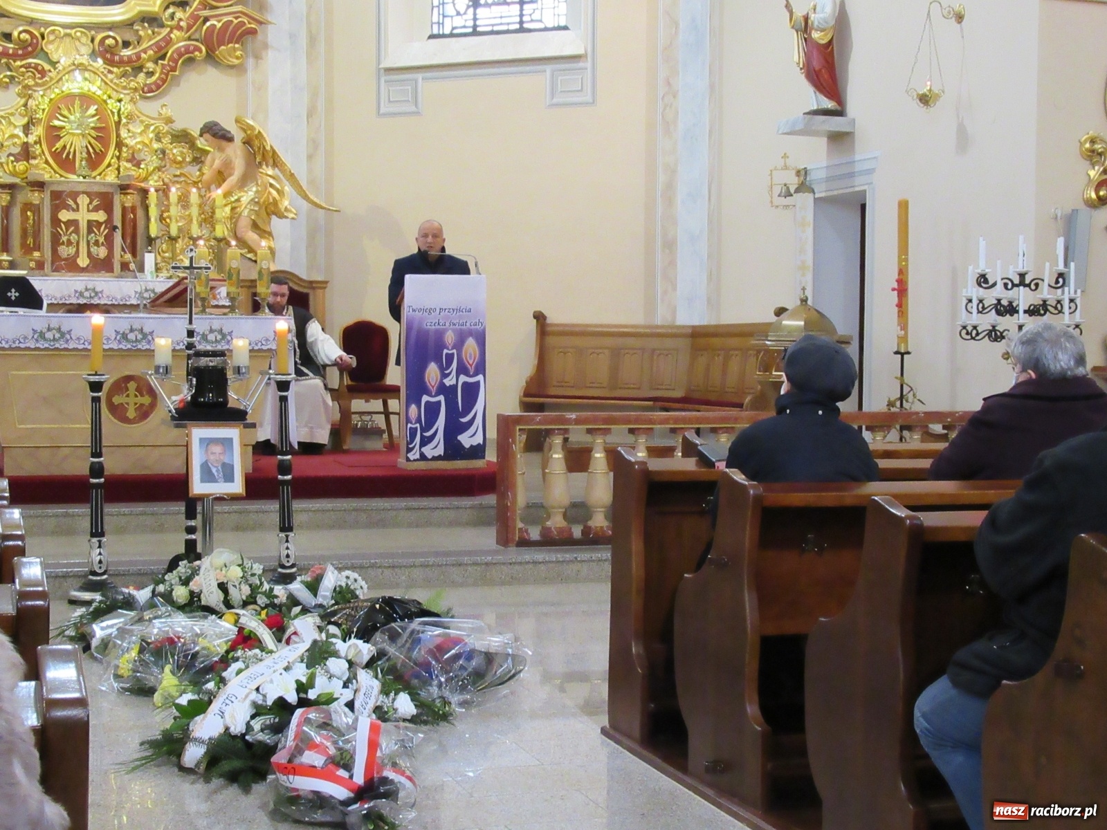 Zdjęcie w galerii na portalu naszraciborz.pl: W Samborowicach pożegnano śp. Józefa Sadowskiego wiadomości z regionu