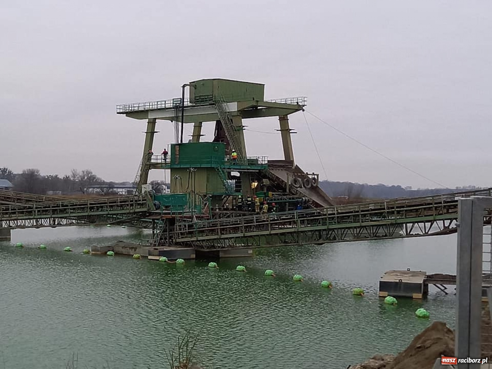 Zdjęcie w galerii na portalu naszraciborz.pl: Tragiczny wypadek w Budziskach w kopalni Ruda wiadomości z regionu