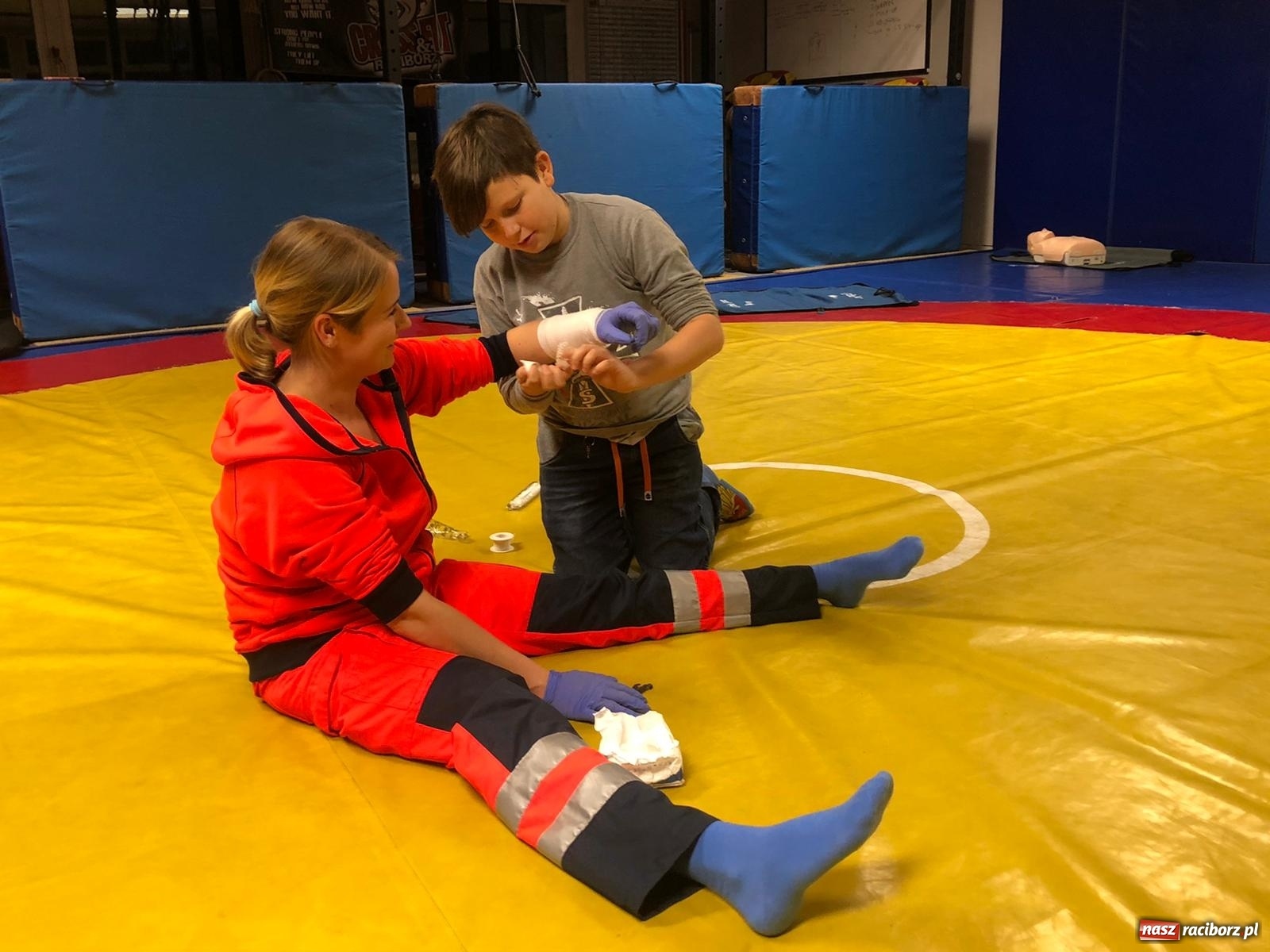 Zdjęcie w galerii na portalu naszraciborz.pl: Kolejne zajęcia profilaktyczne w Klubie Łamator wiadomości z regionu