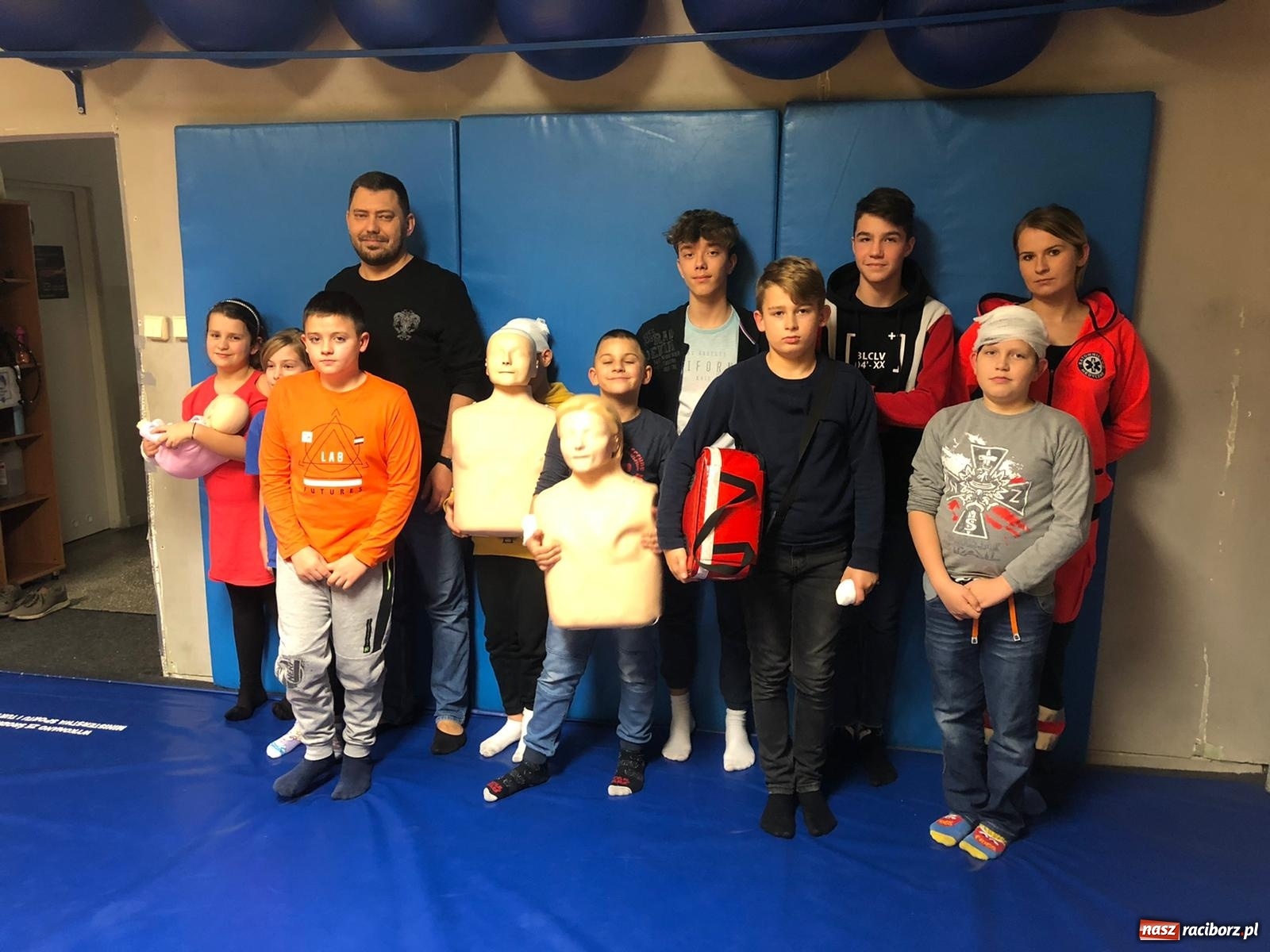 Zdjęcie w galerii na portalu naszraciborz.pl: Kolejne zajęcia profilaktyczne w Klubie Łamator wiadomości z regionu