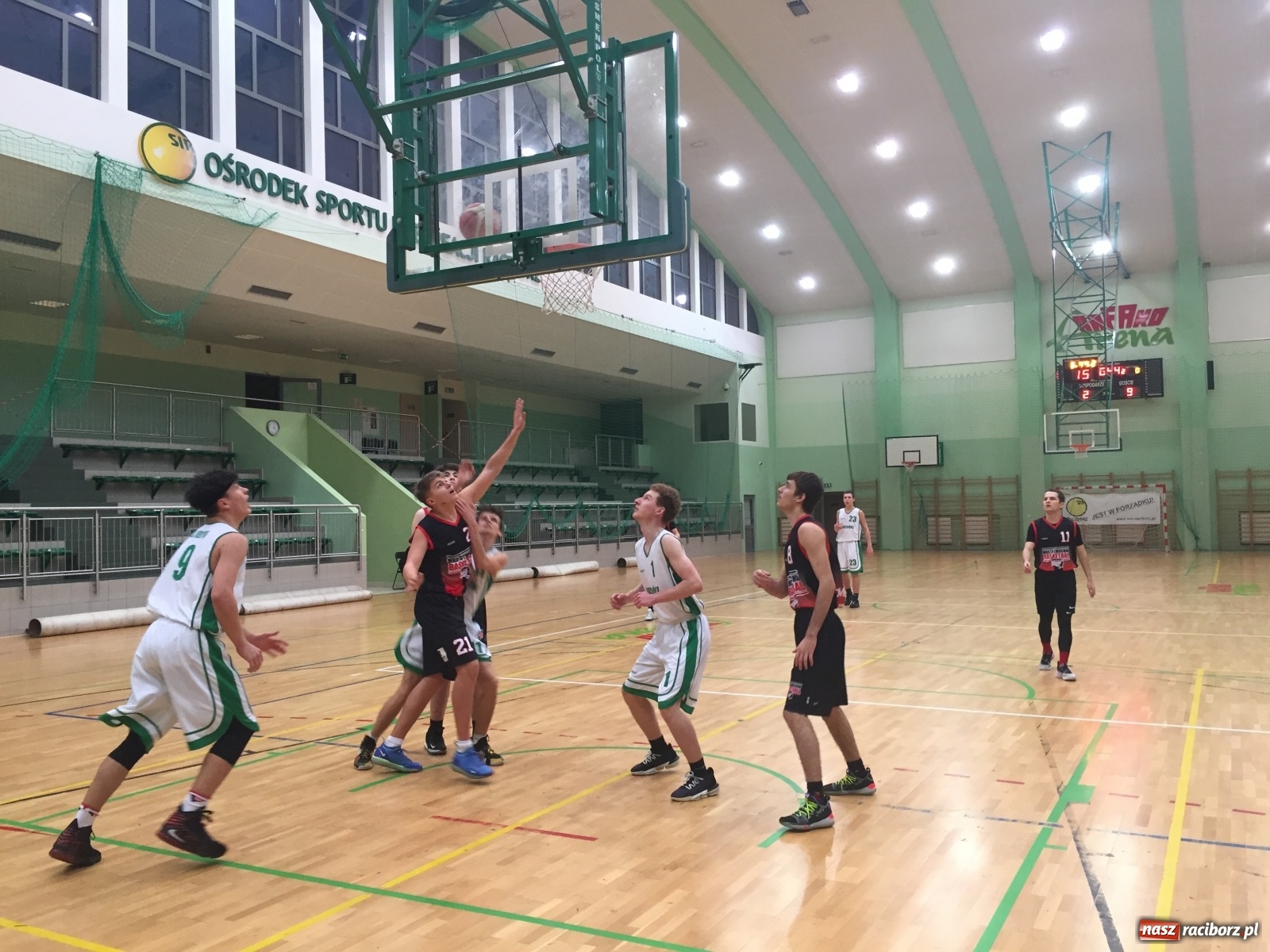 Zdjęcie w galerii na portalu naszraciborz.pl: Pechowa niedziela młodych koszykarzy z Raciborza wiadomości z regionu