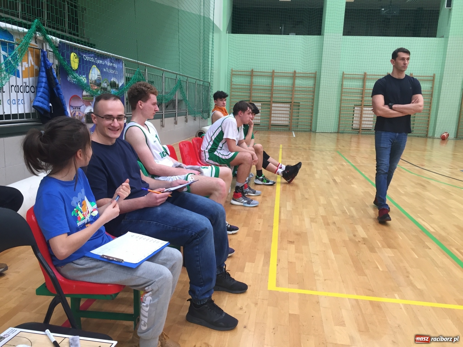 Zdjęcie w galerii na portalu naszraciborz.pl: Pechowa niedziela młodych koszykarzy z Raciborza wiadomości z regionu